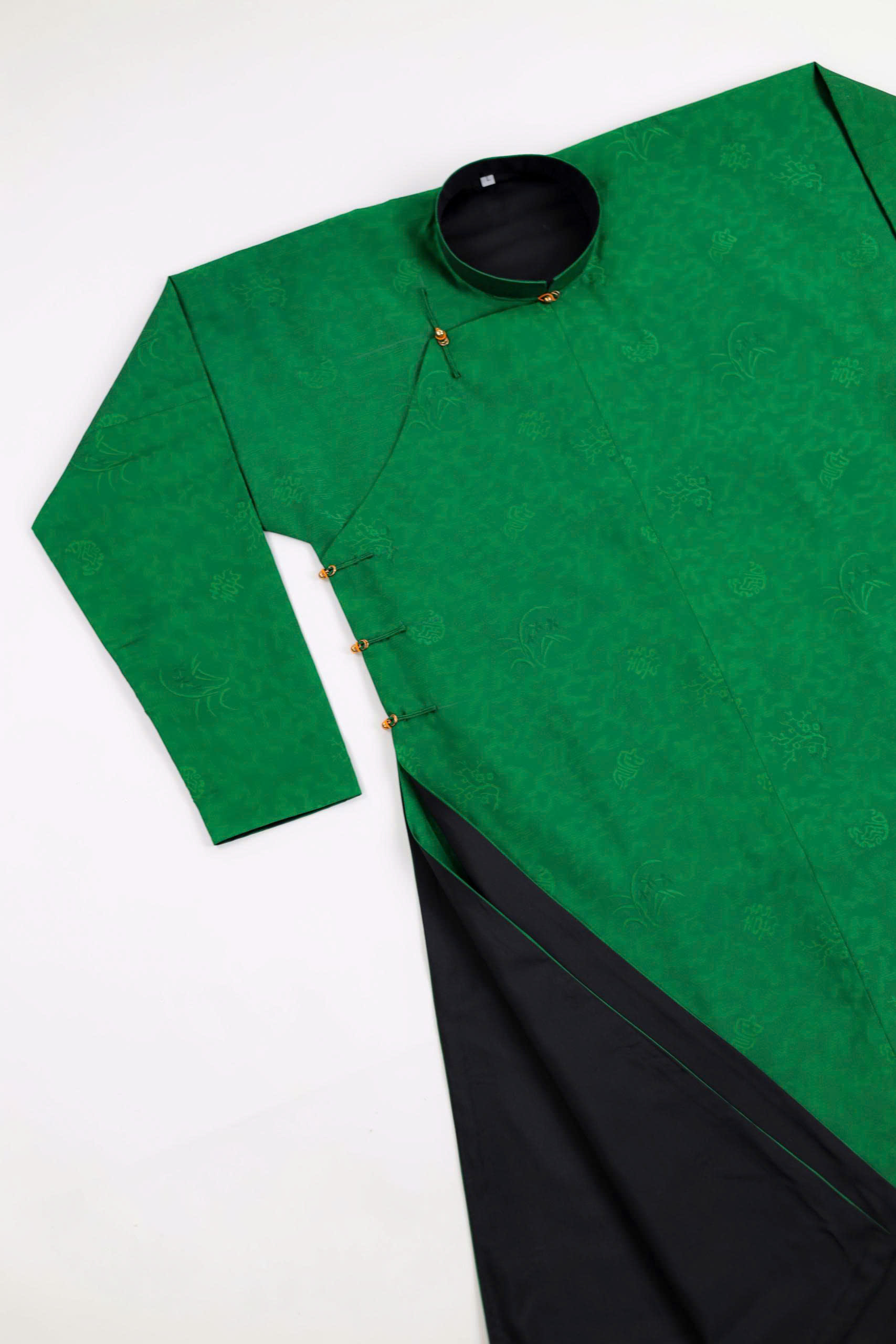 Áo dài Ngũ thân Lụa Hàn Quốc