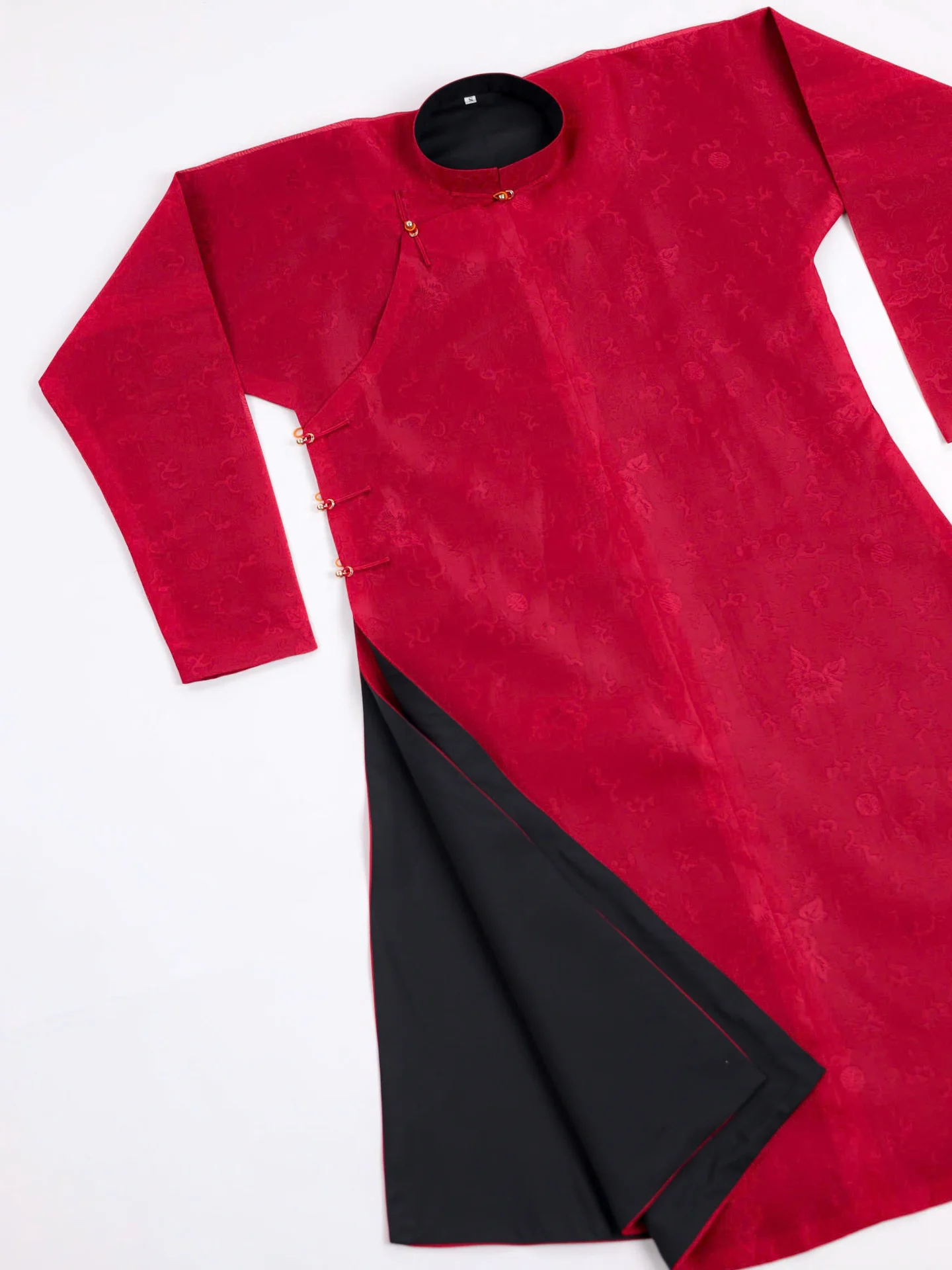 Áo dài ngũ thân Sa Hàn Quốc