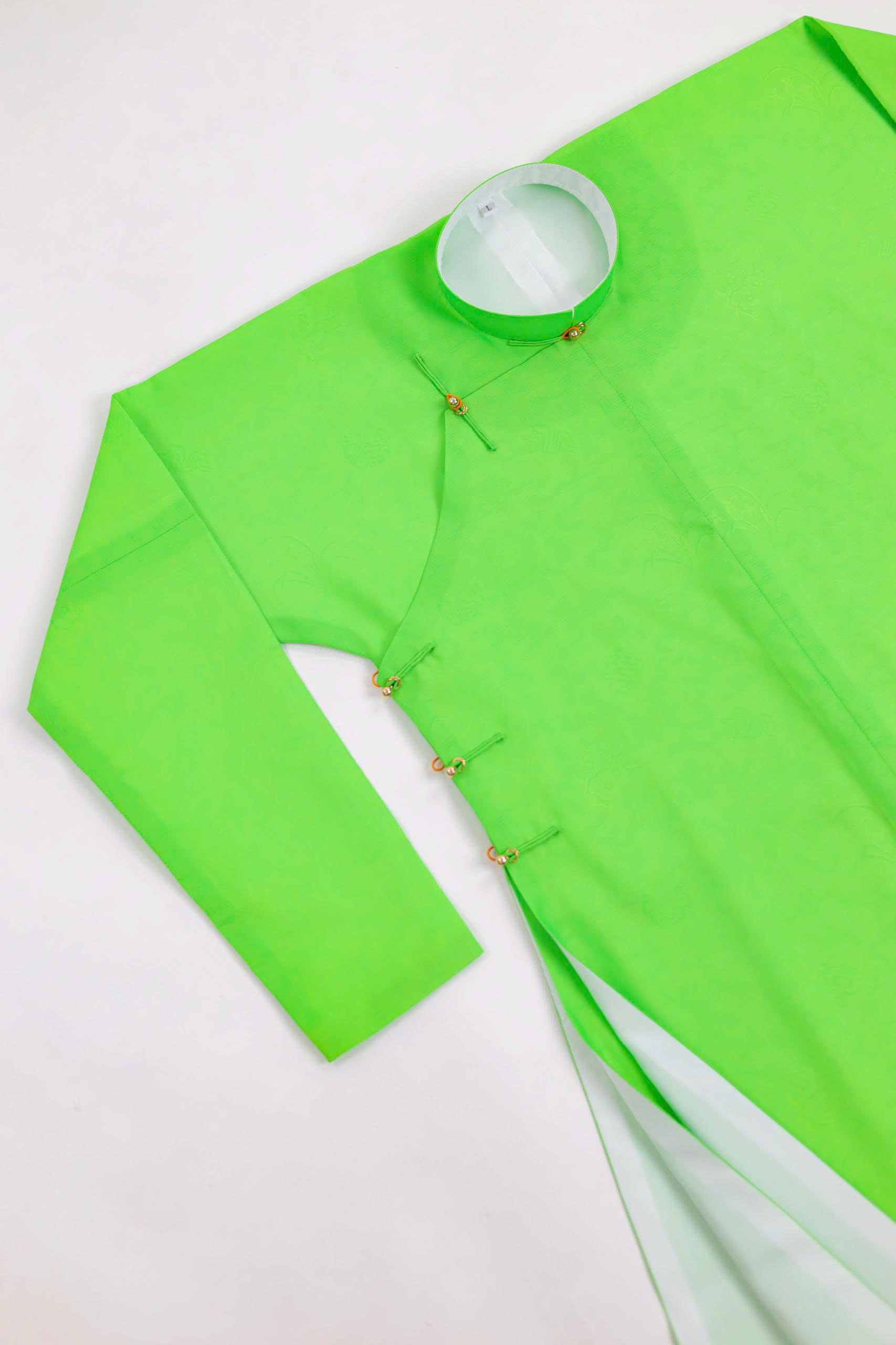 Áo dài Ngũ thân Lụa Hàn Quốc