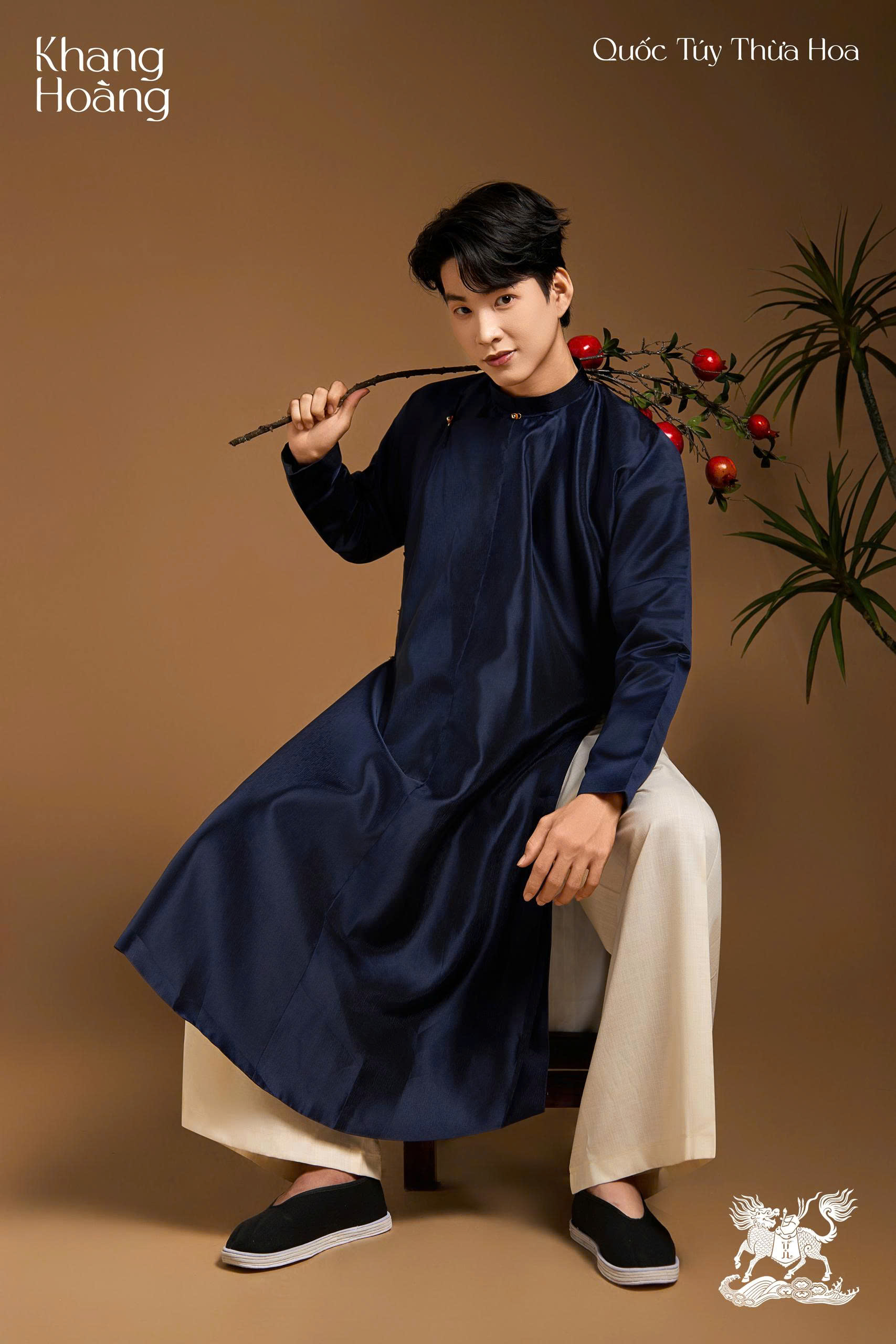 Áo dài Ngũ Thân Sa Cát - Nam (SC_12)