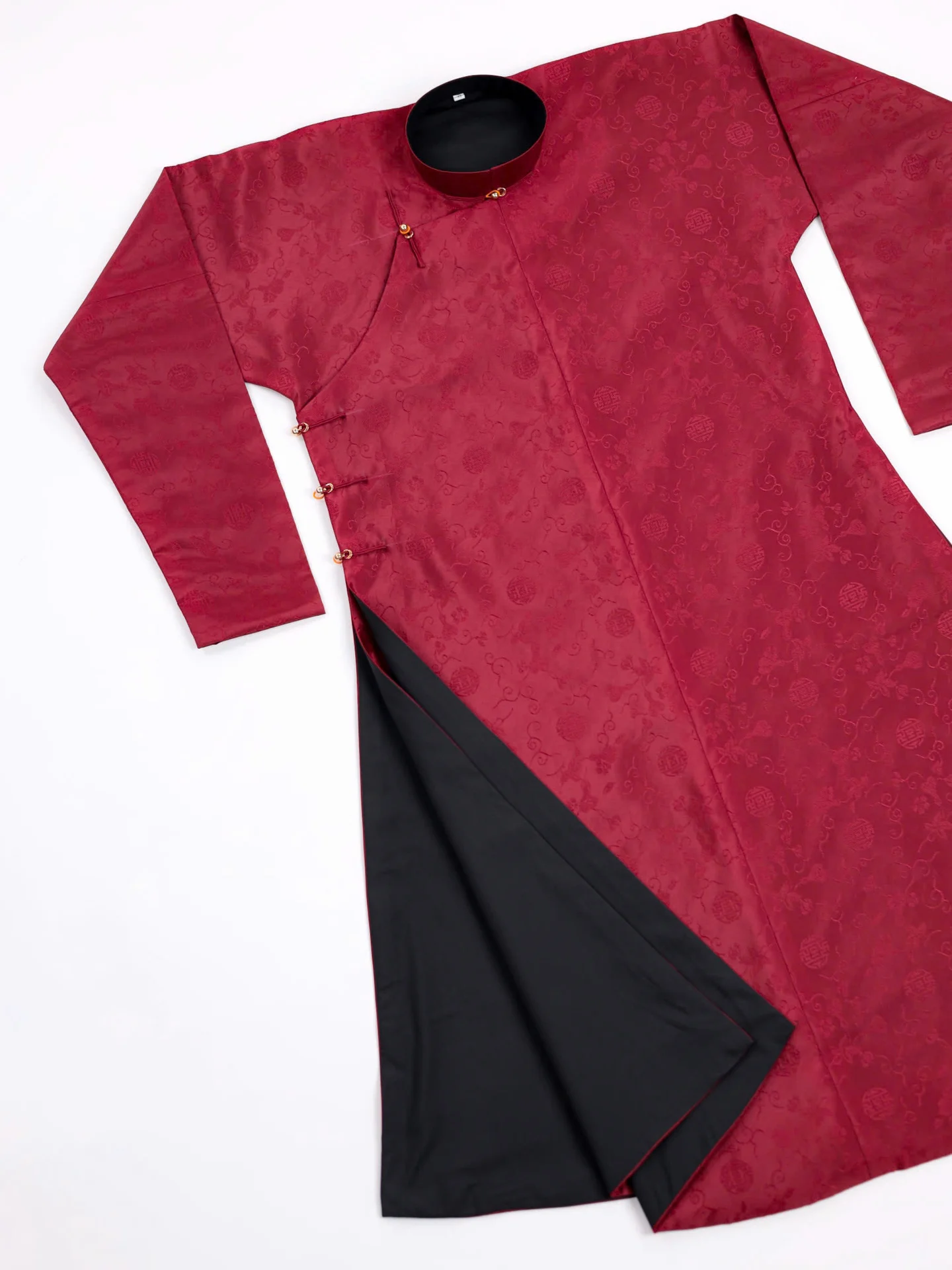 Áo dài ngũ thân Sa Hàn Quốc