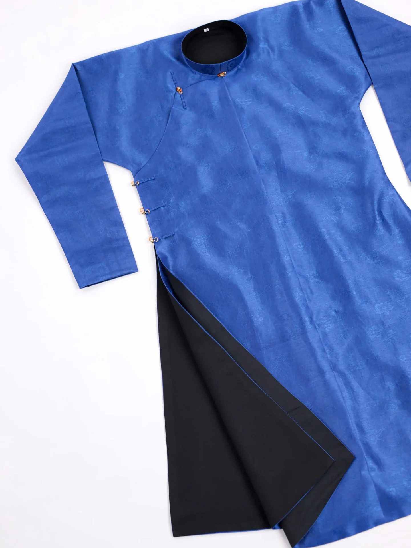 Áo dài ngũ thân Sa Hàn Quốc