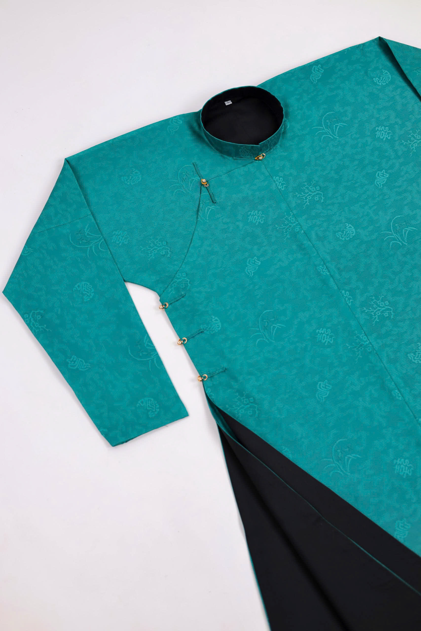 Áo dài Ngũ thân Lụa Hàn Quốc