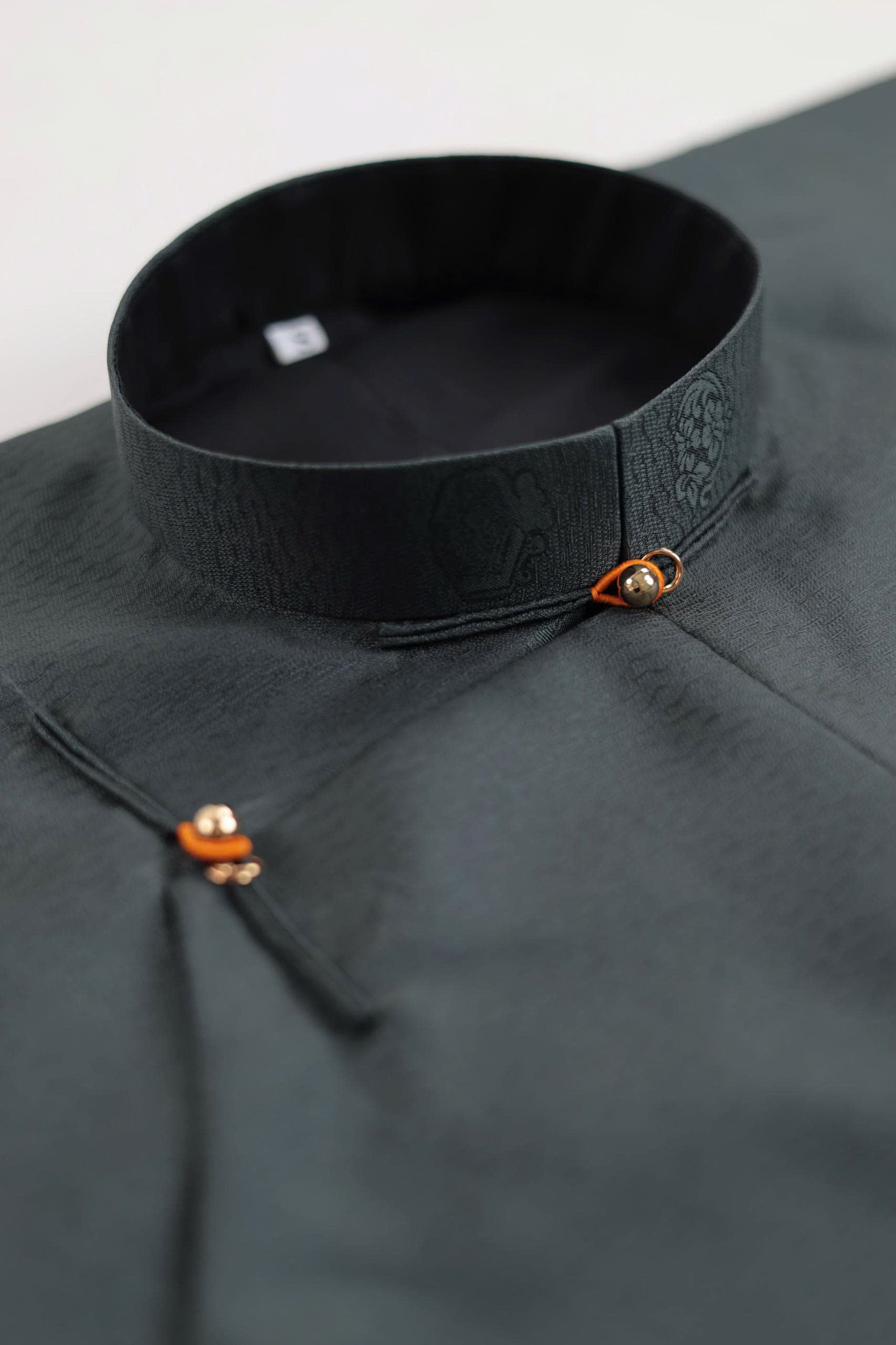 Áo sơ Ngũ thân Lụa Hàn Quốc