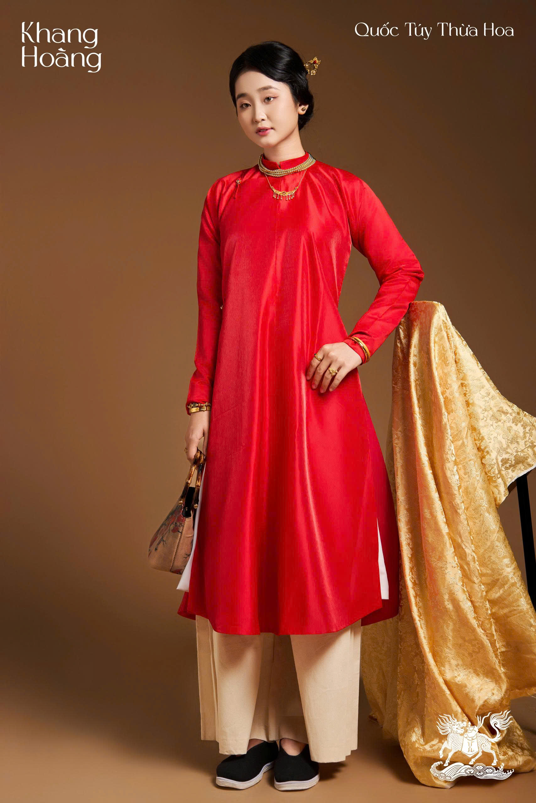 Áo dài Ngũ Thân Sa Cát - Nữ (SC_14)