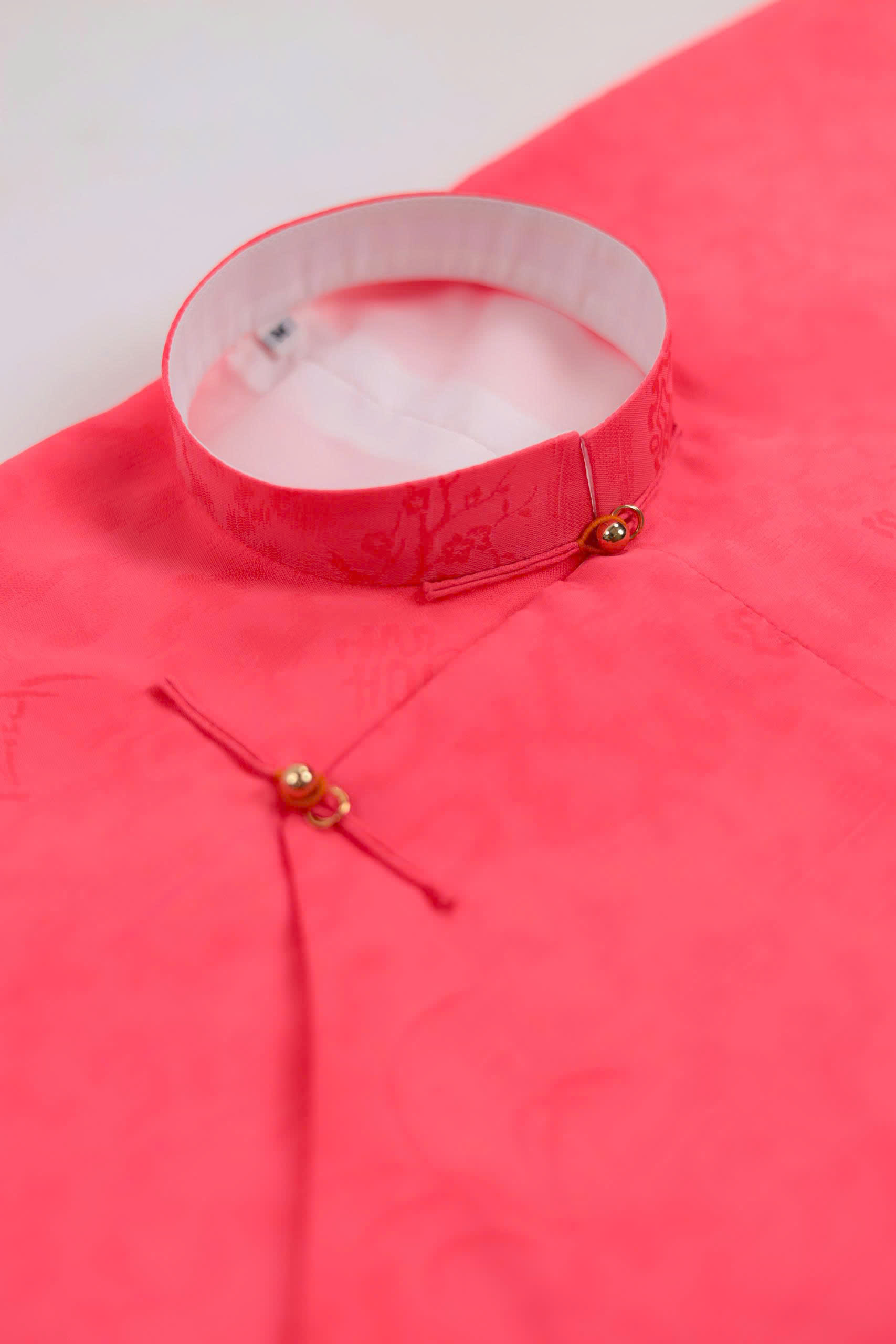 Áo dài Ngũ thân Lụa Hàn Quốc