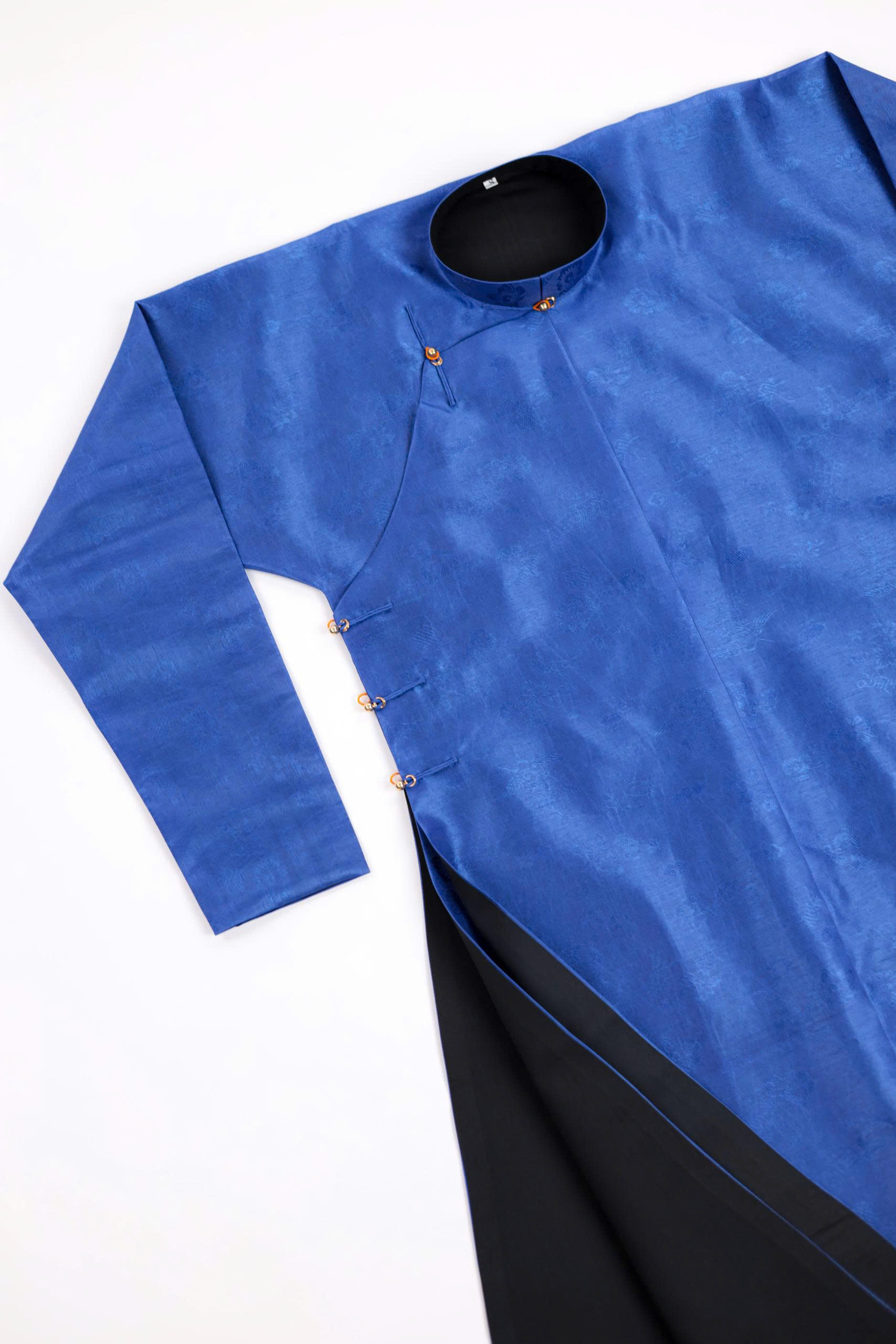 Áo dài Ngũ thân Sa Hàn Quốc