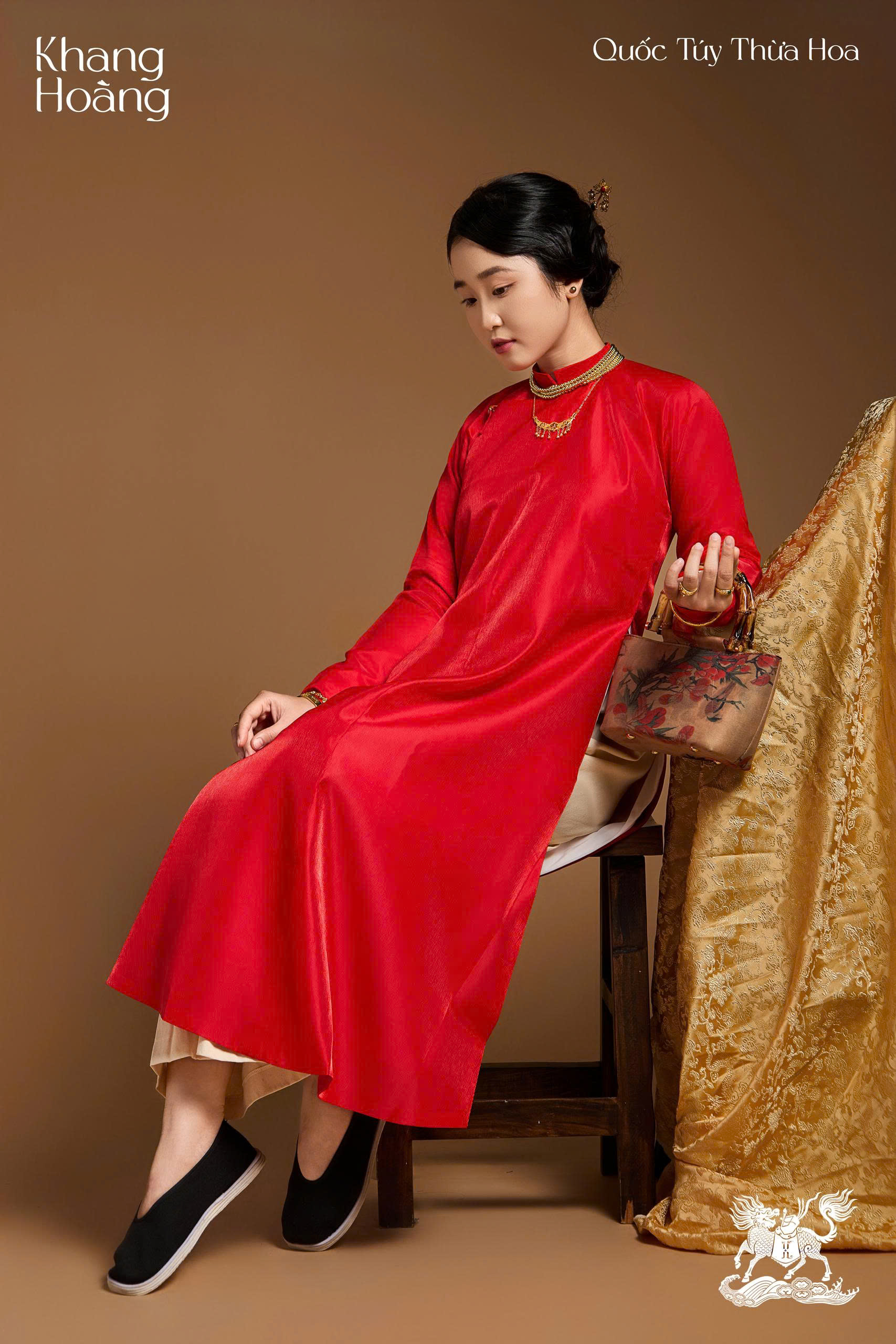 Áo dài Ngũ Thân Sa Cát - Nữ (SC_14)