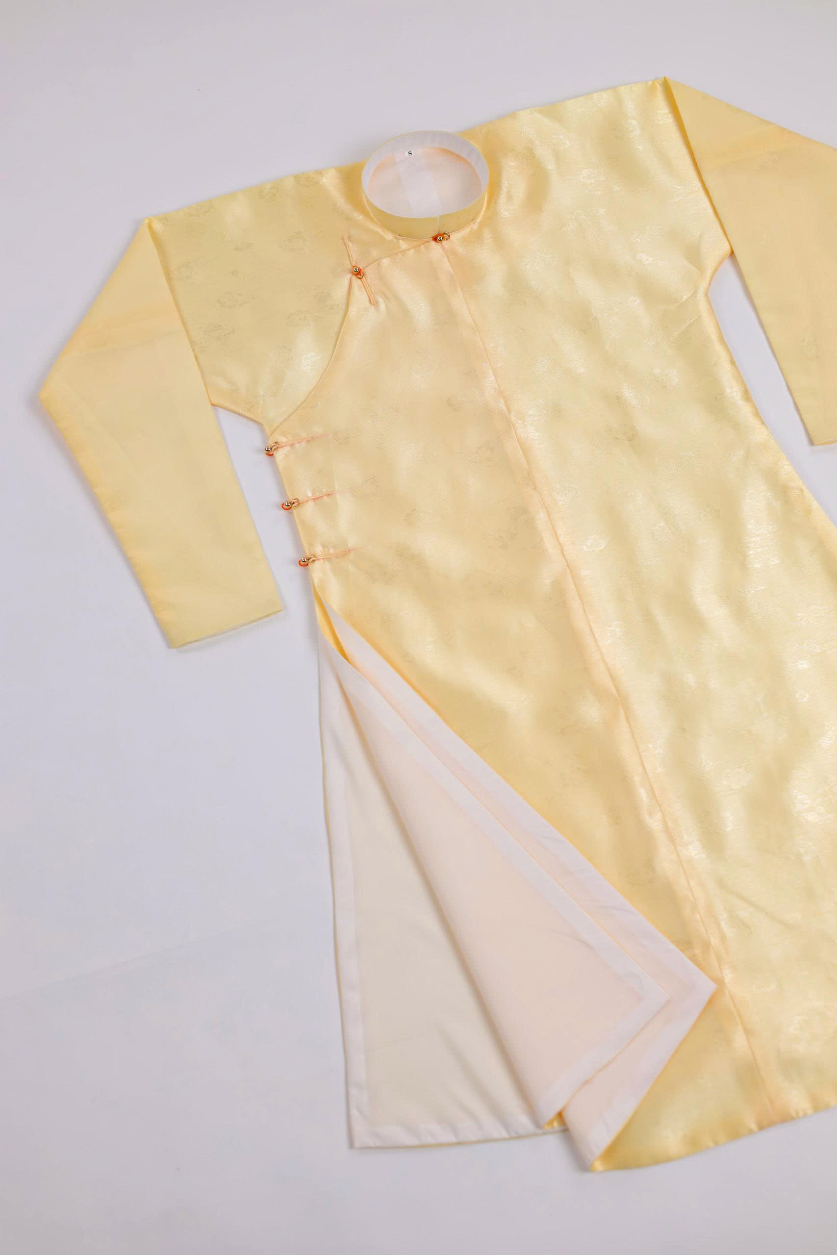 Áo dài Ngũ thân Sa Hàn Quốc