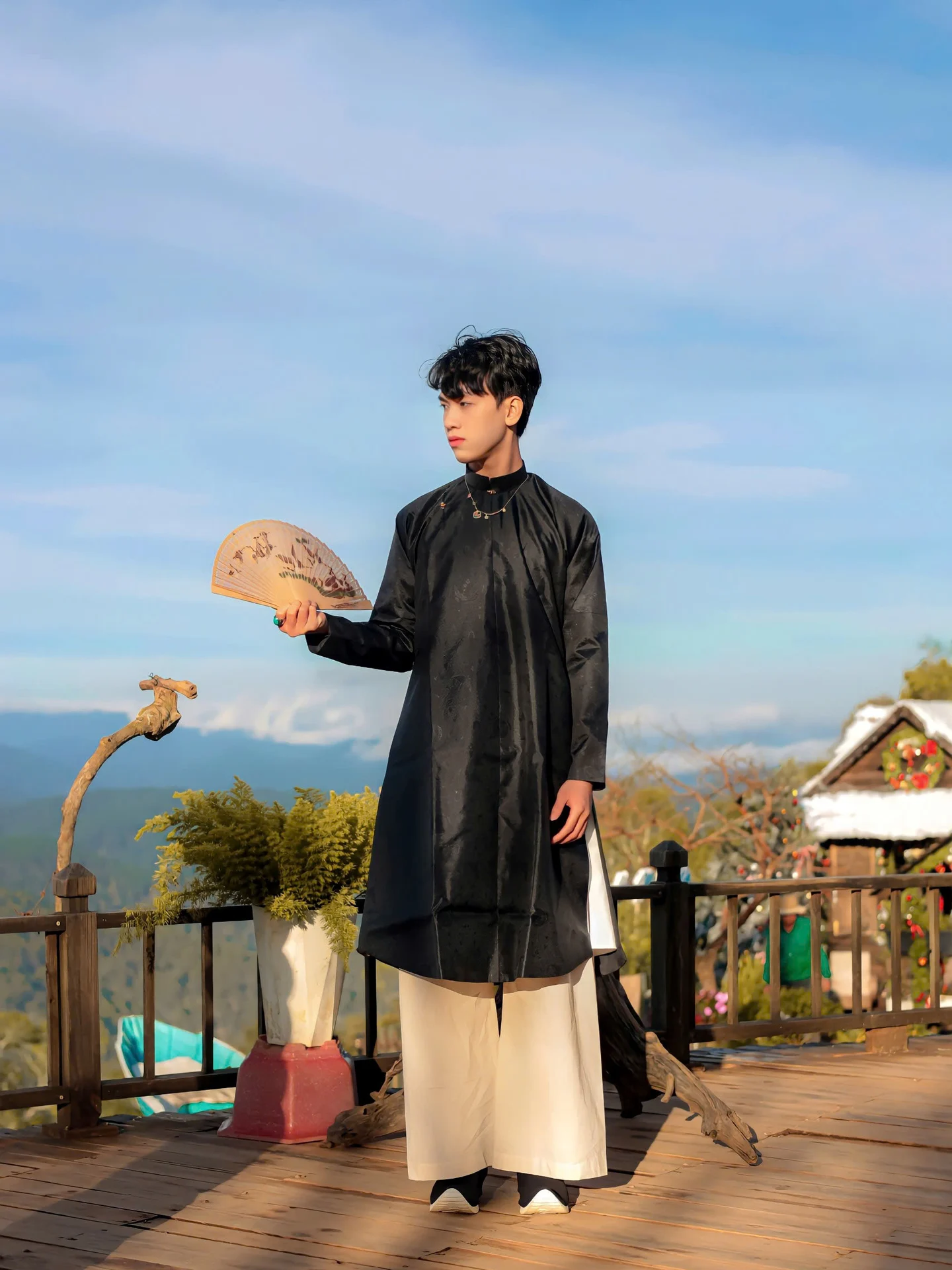 Áo dài ngũ thân Gapsa