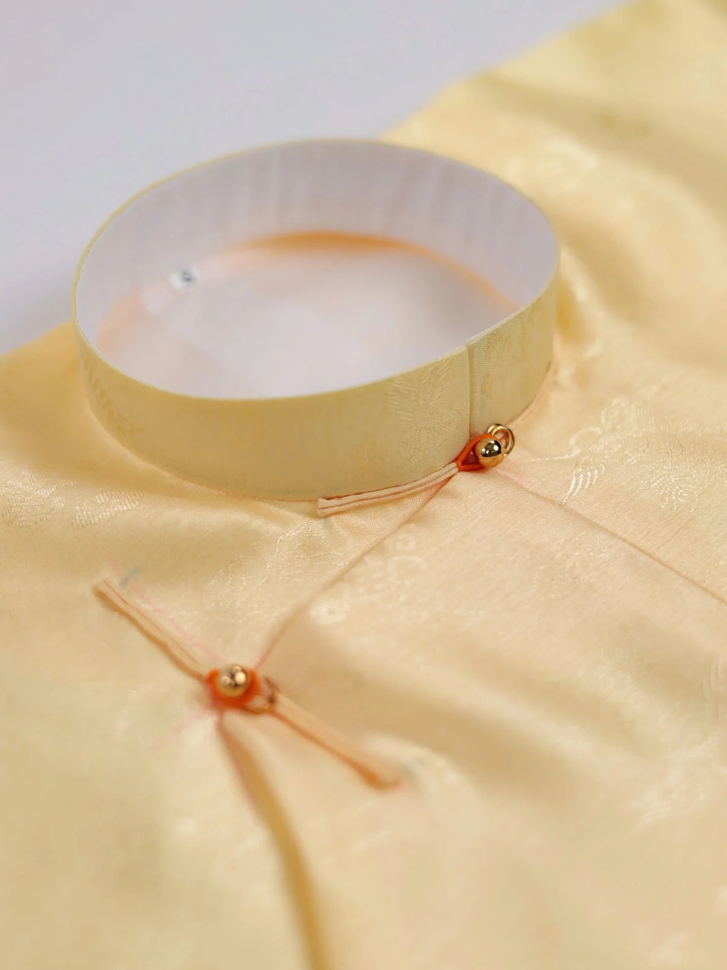 Áo dài ngũ thân Sa Hàn Quốc