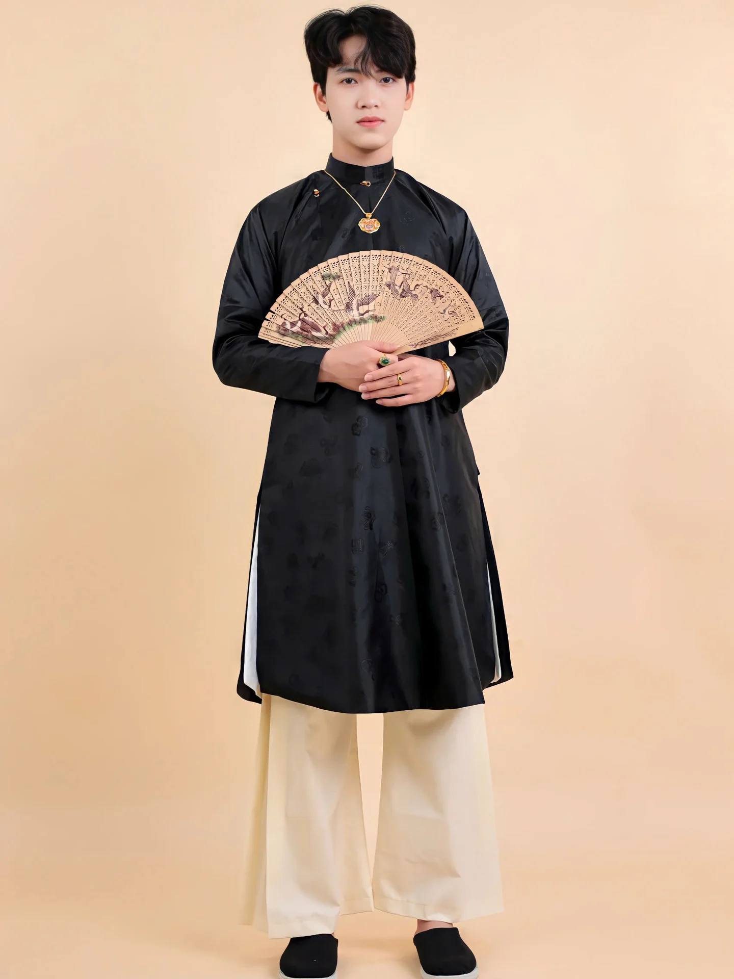 Áo dài ngũ thân Jami