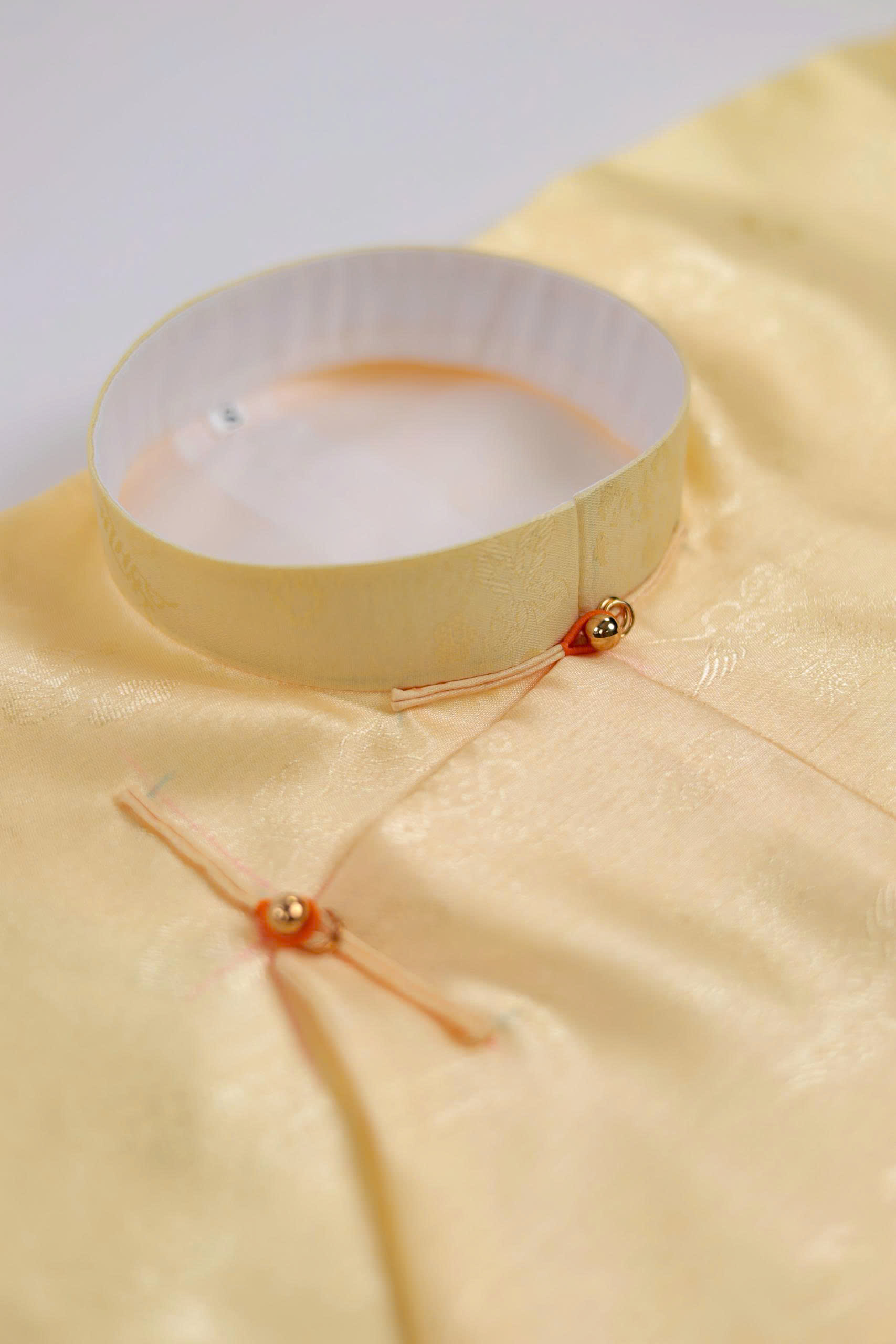 Áo dài Ngũ thân Sa Hàn Quốc