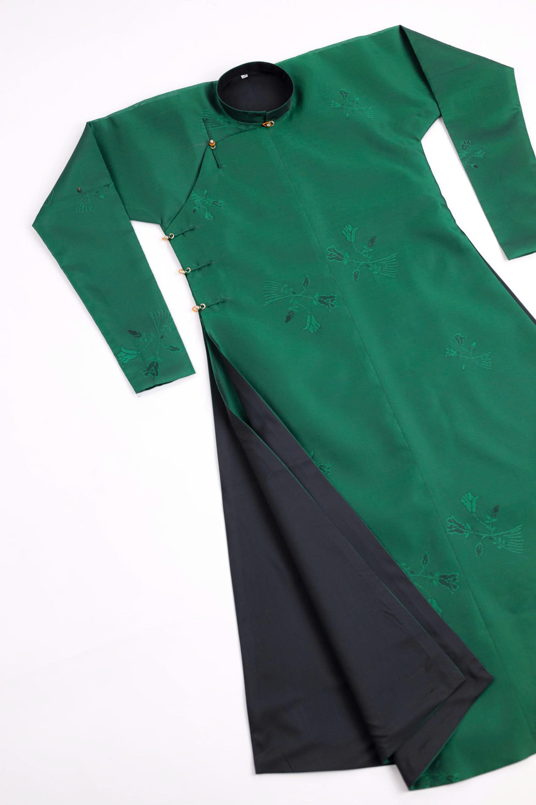 Áo dài Ngũ thân Sa Hàn Quốc