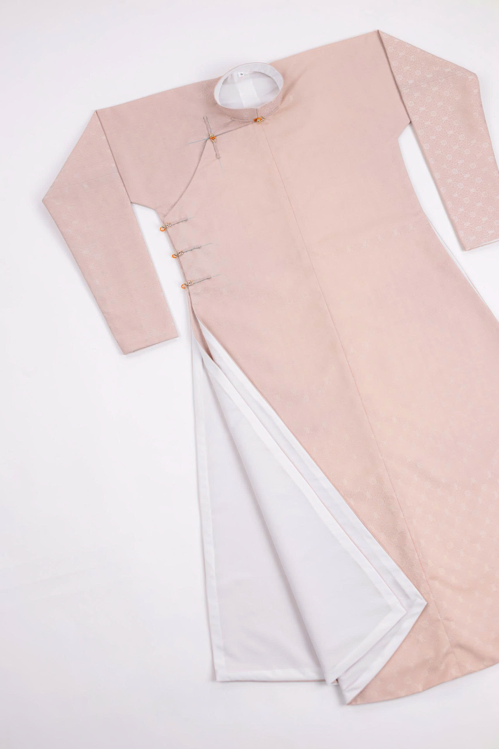 Áo dài Ngũ thân Lụa Hàn Quốc