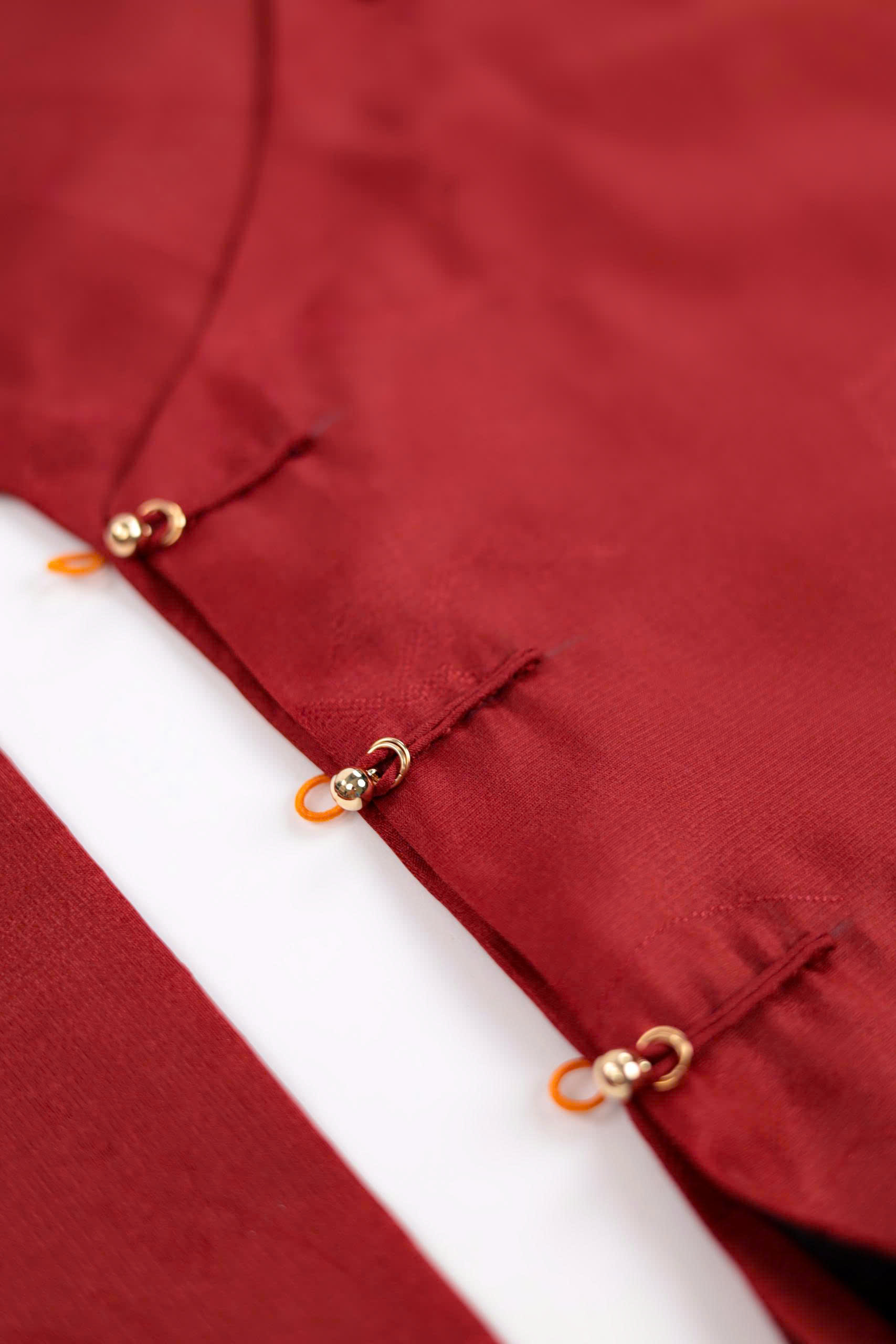 Áo dài Ngũ thân Sa Hàn Quốc