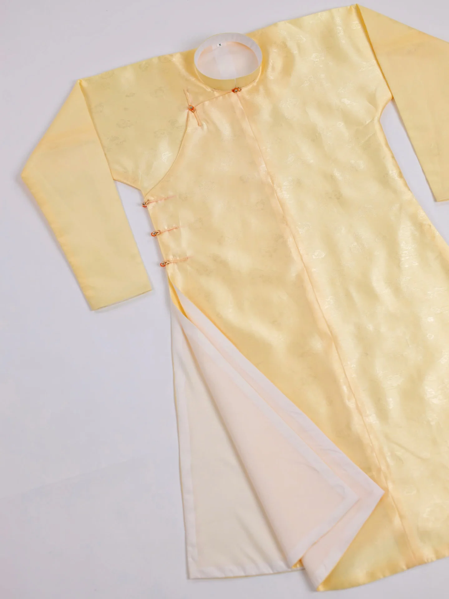 Áo dài ngũ thân Sa Hàn Quốc