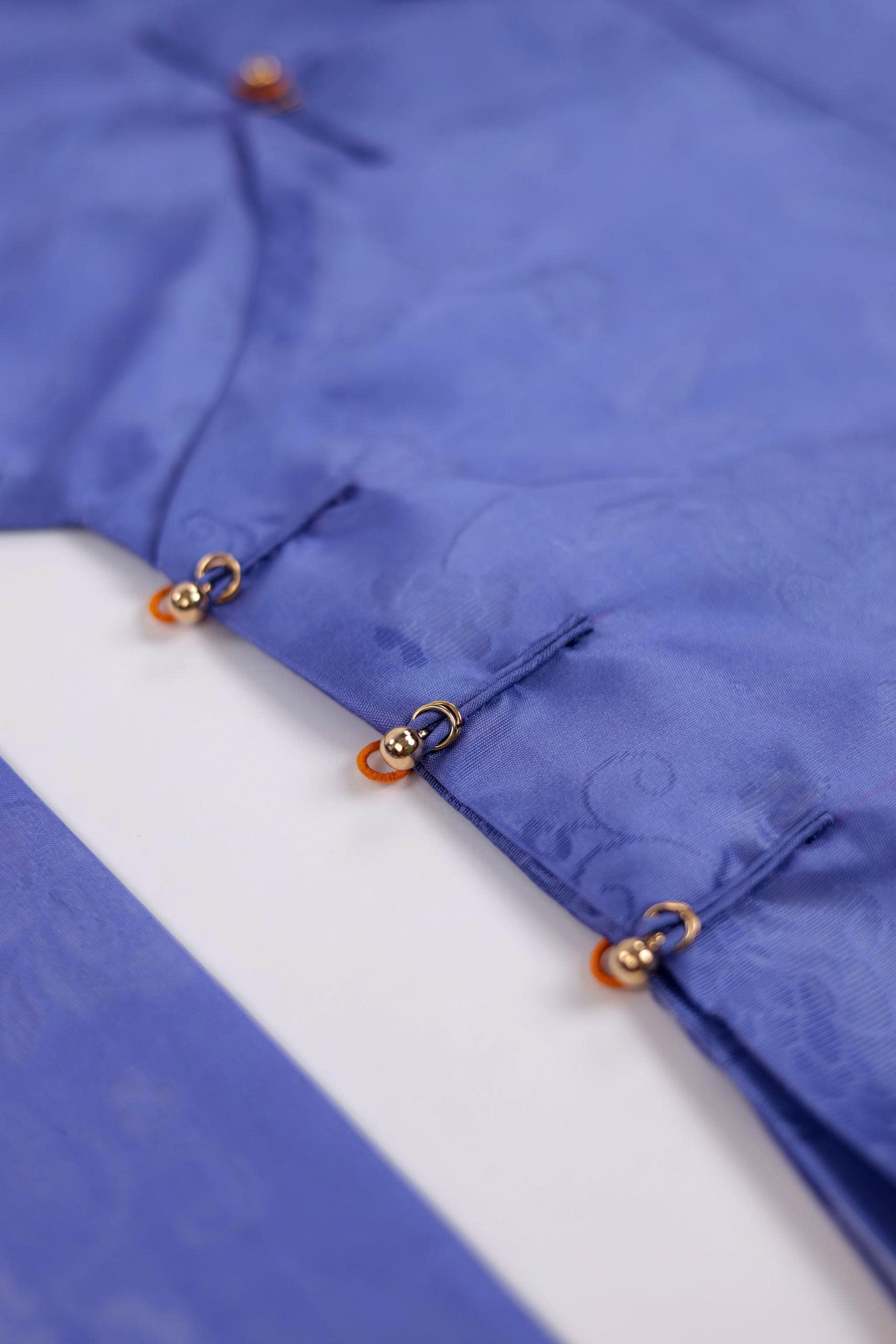 Áo dài Ngũ thân Sa Hàn Quốc