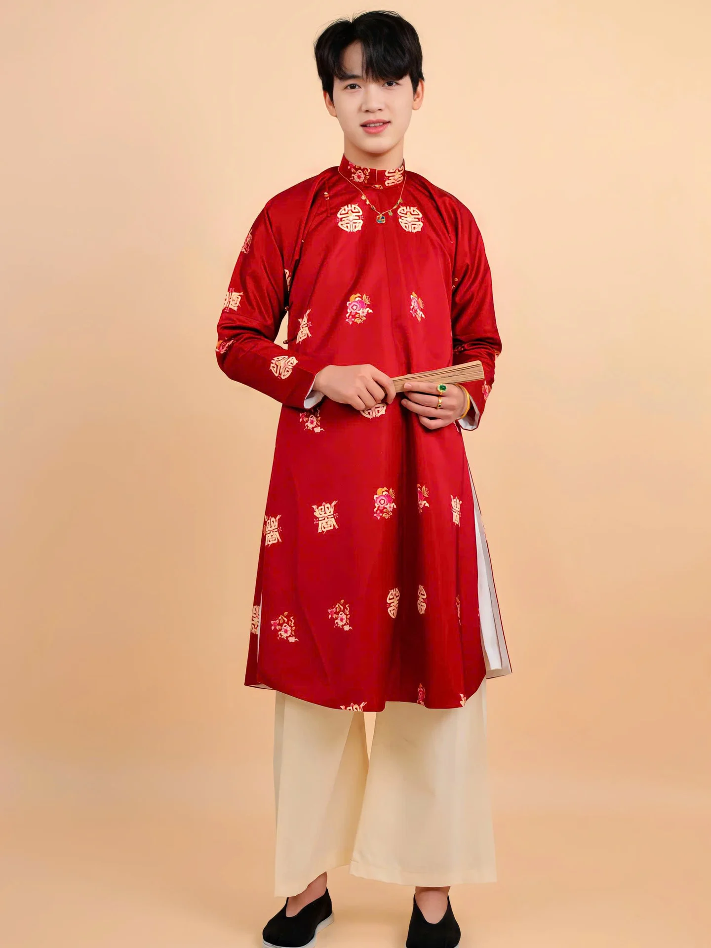 Áo dài ngũ thân Trường thọ