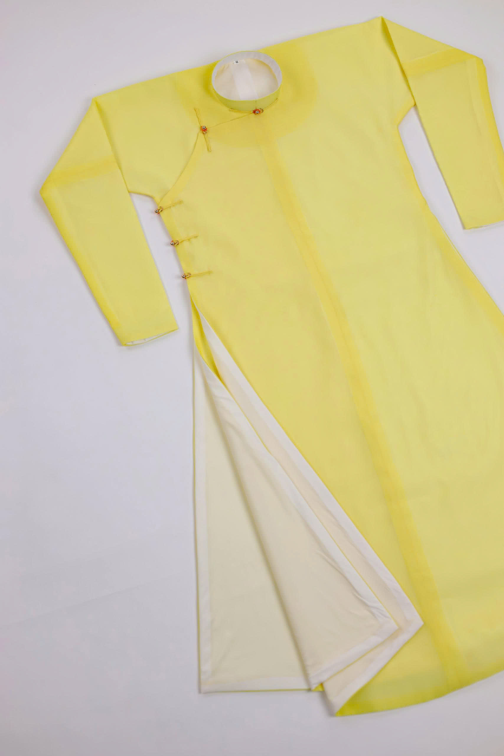 Áo dài Ngũ thân Sa Hàn Quốc