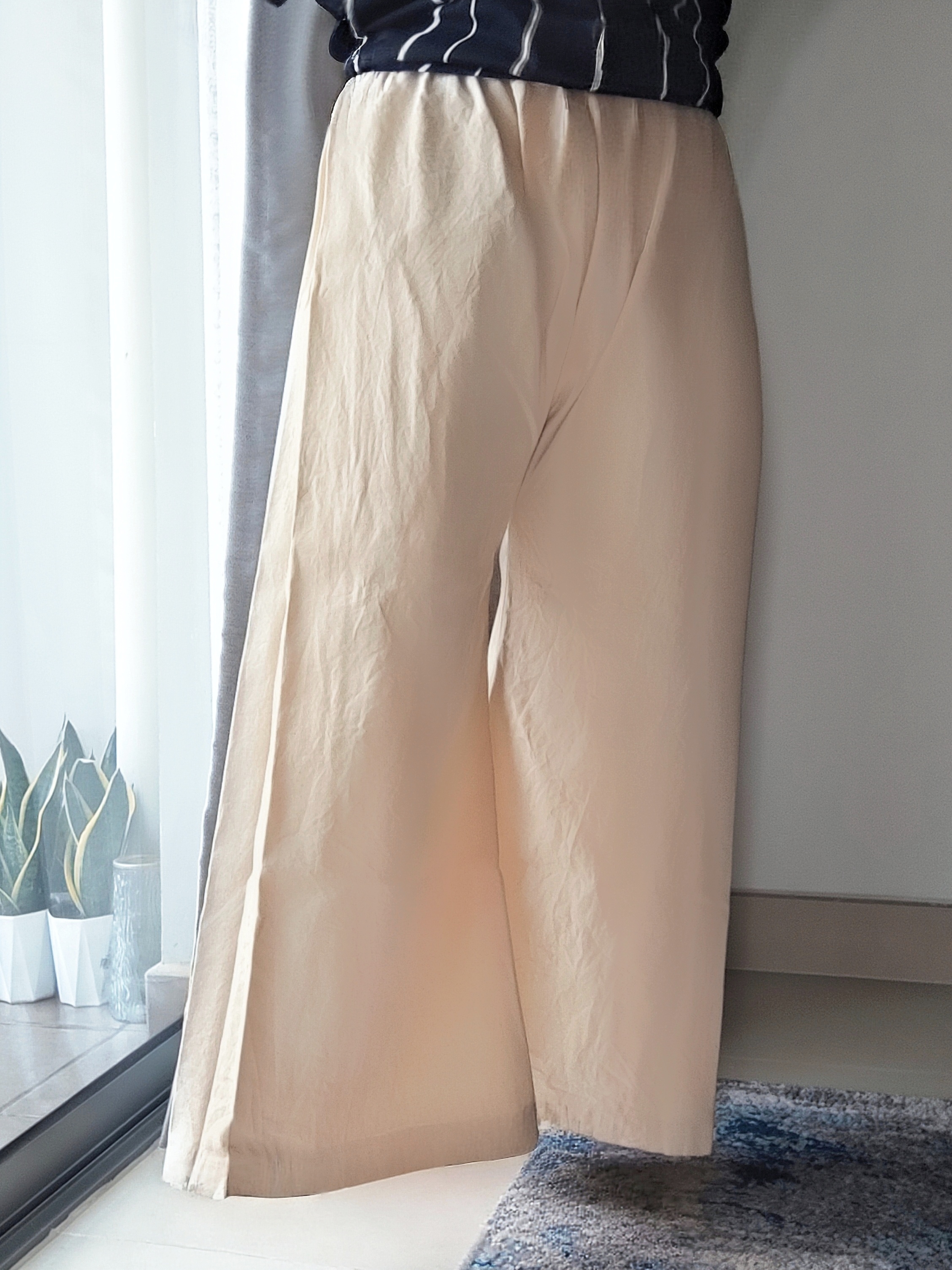 Quần dài chitba Cotton Mộc