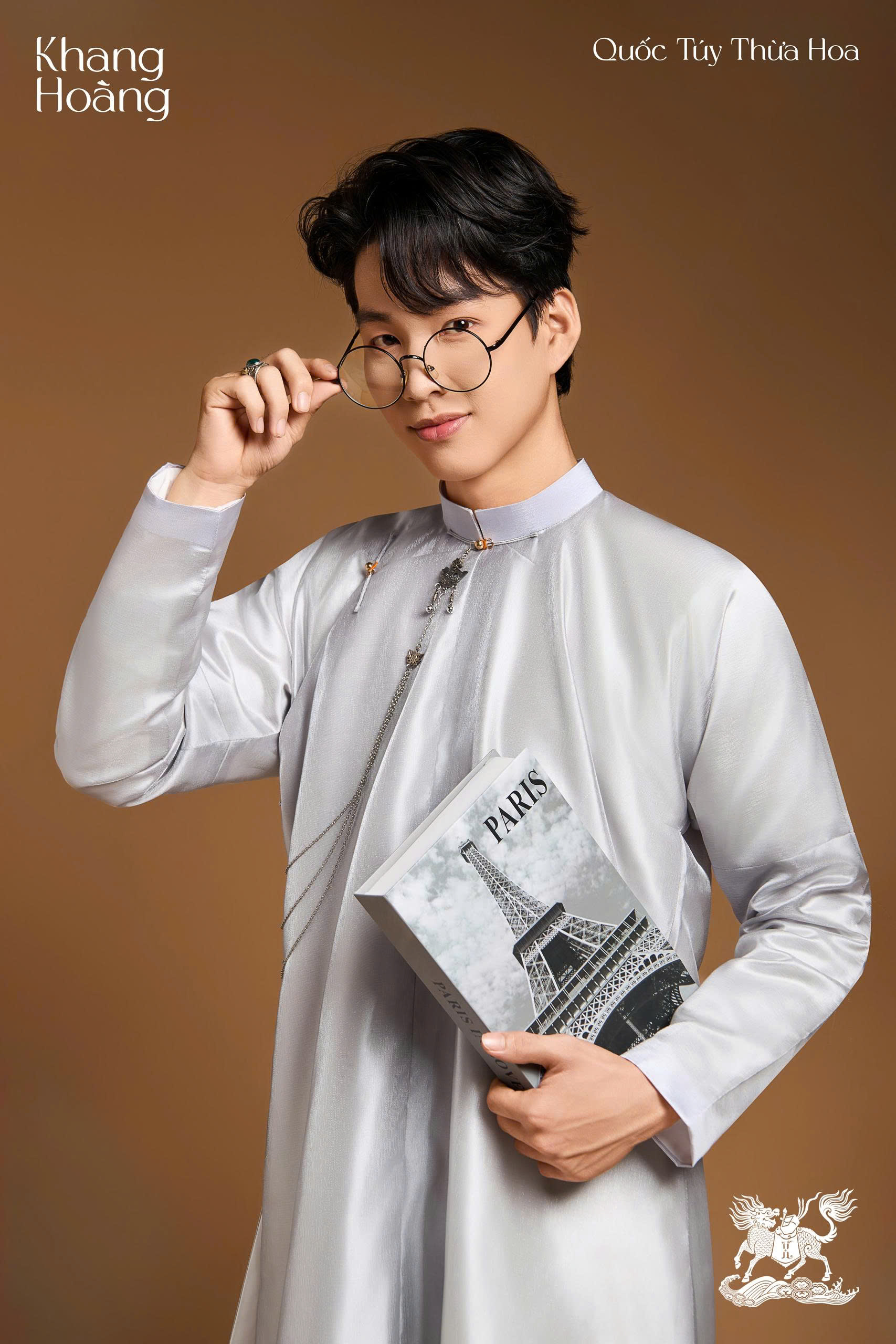 Áo dài Ngũ Thân Sa Cát - Nam (SC_09)