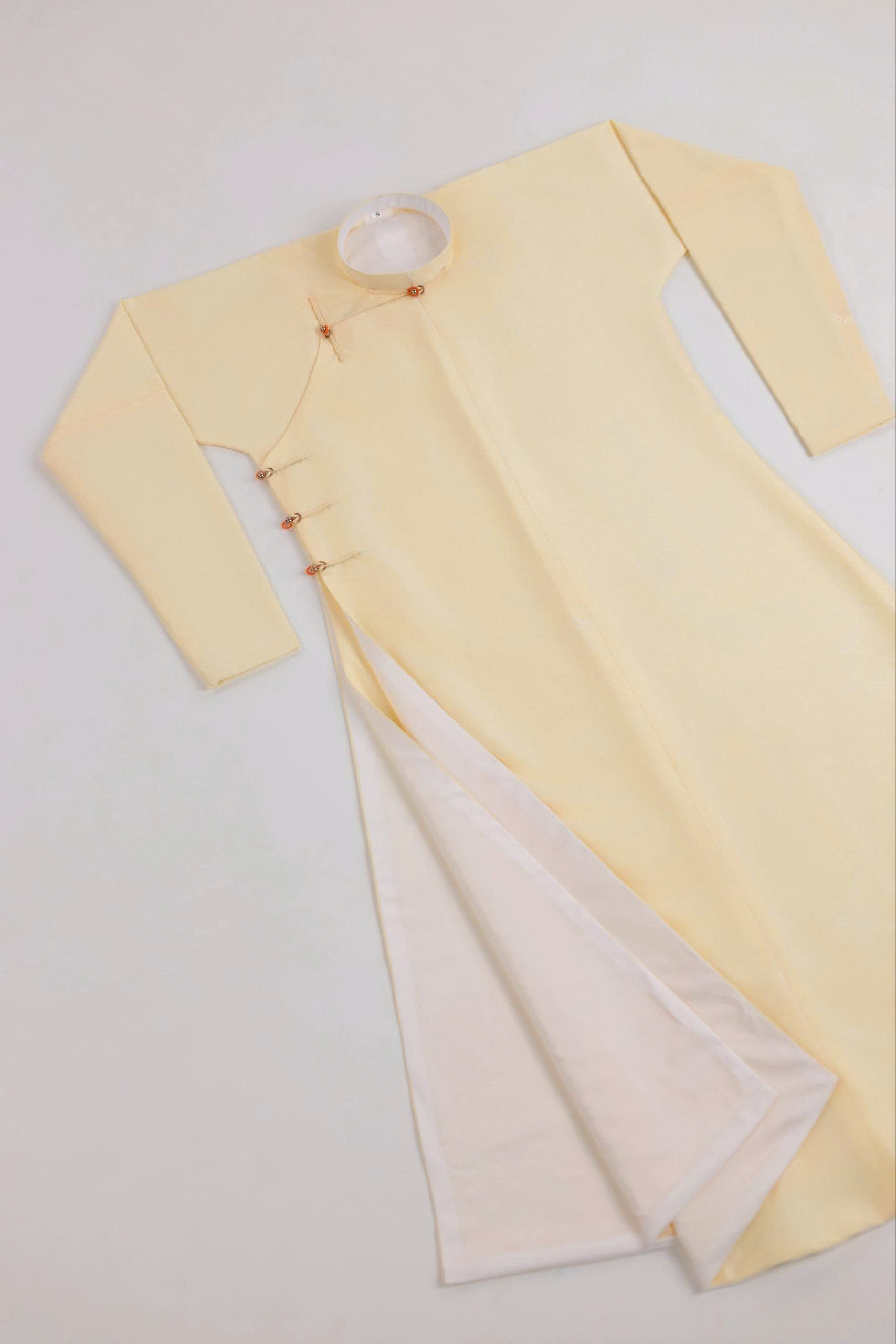 Áo dài Ngũ thân Sa Hàn Quốc