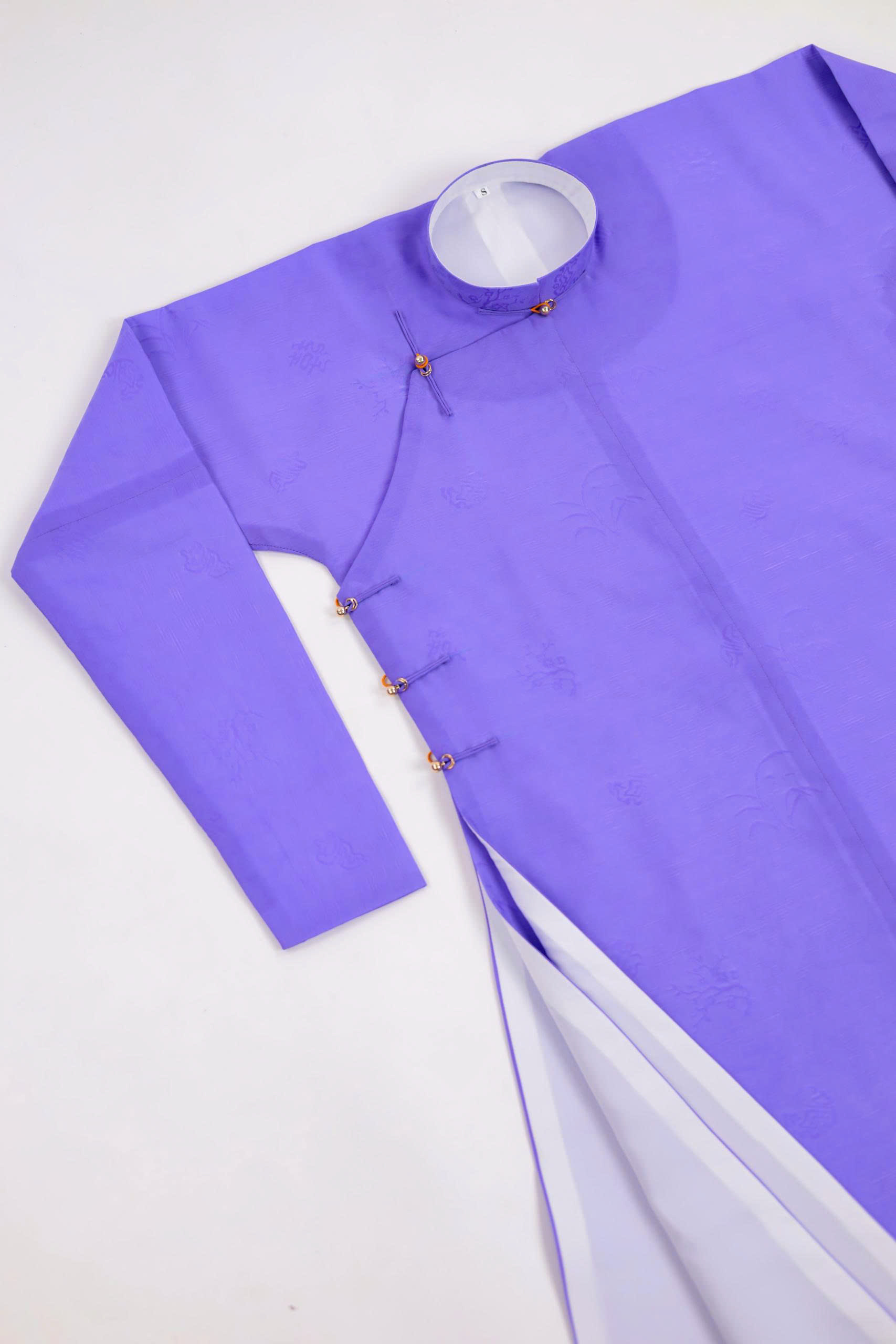 Áo dài Ngũ thân Lụa Hàn Quốc