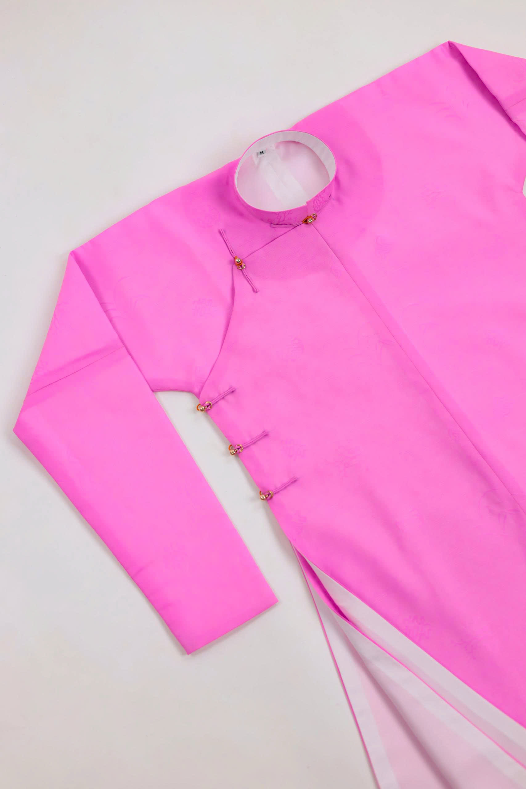 Áo dài Ngũ thân Lụa Hàn Quốc