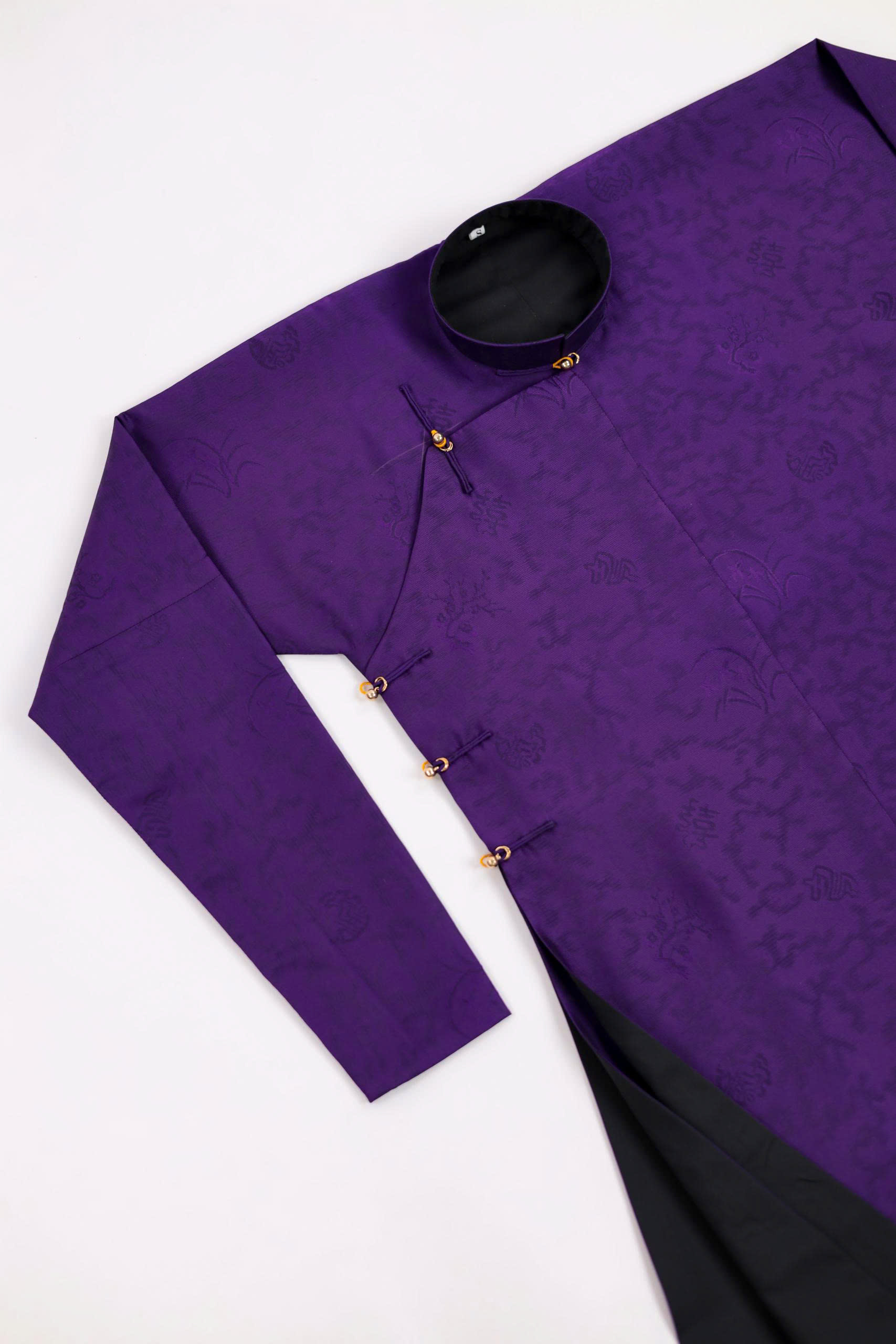 Áo dài Ngũ thân Lụa Hàn Quốc