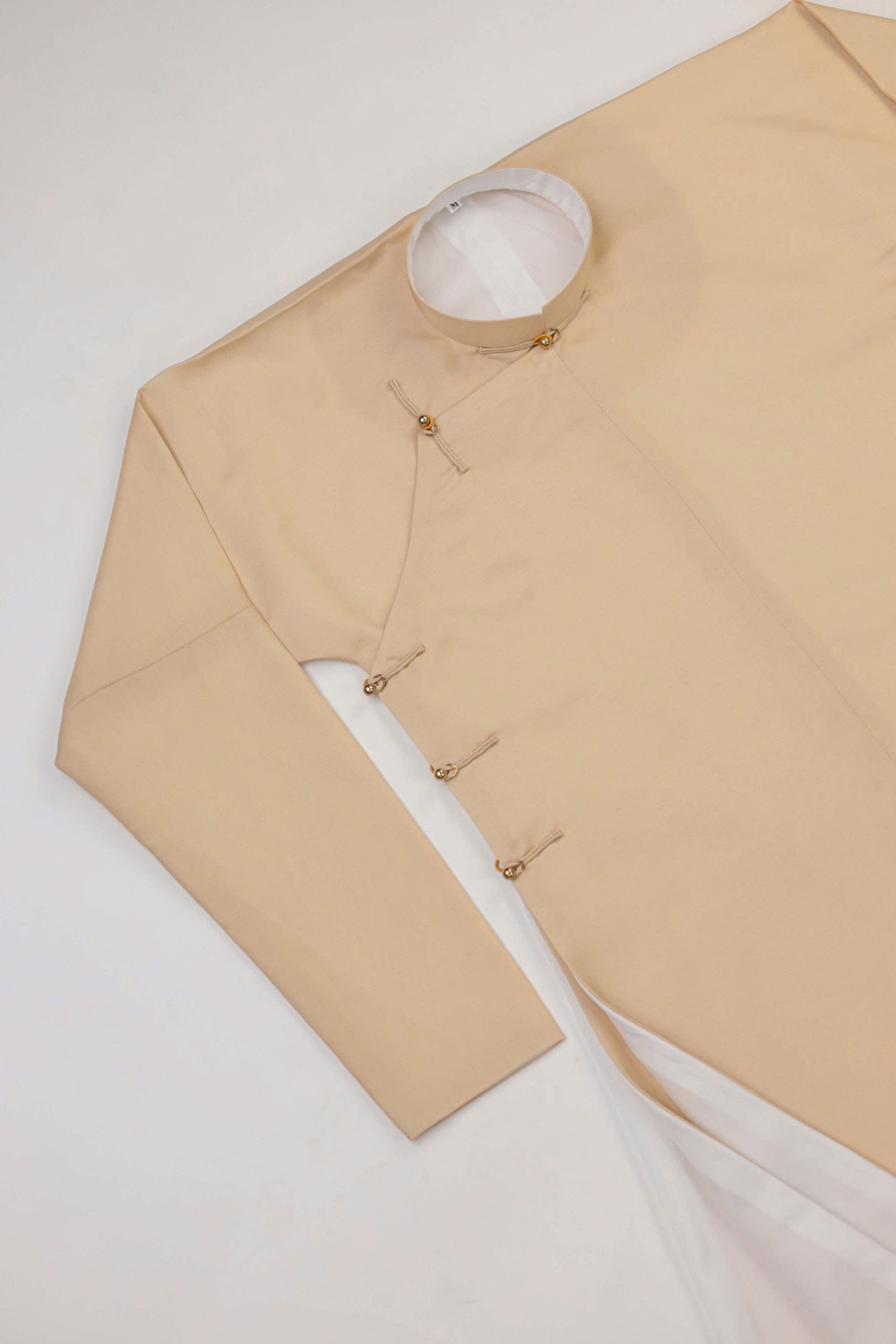 Áo dài Ngũ thân Lụa Tơ Tằm Nhân Tạo