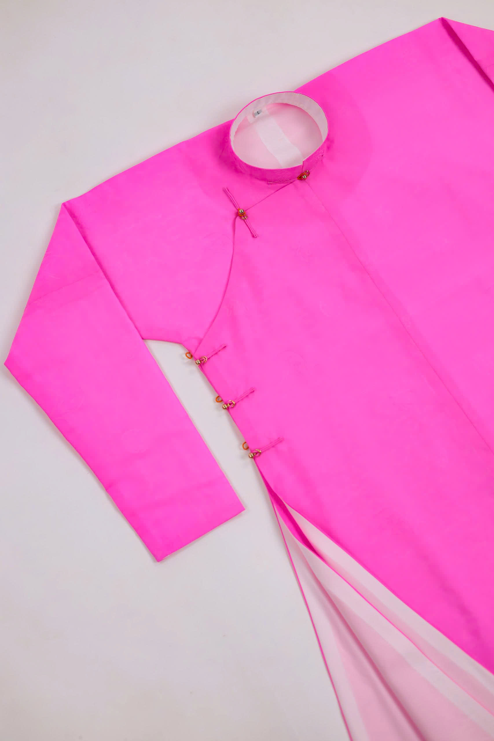 Áo dài Ngũ thân Lụa Hàn Quốc