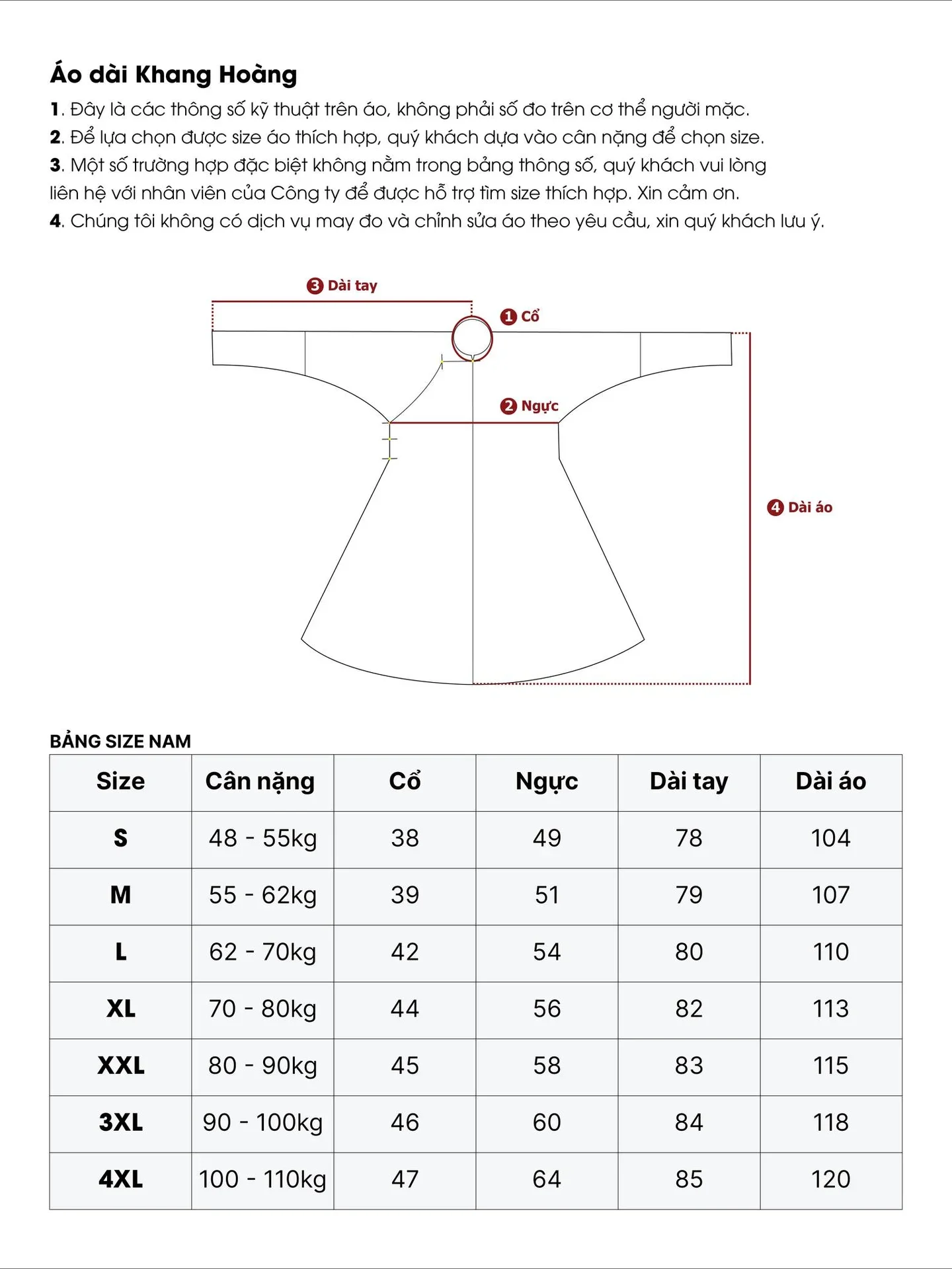 Áo dài Ngũ thân Lụa Hàn Quốc