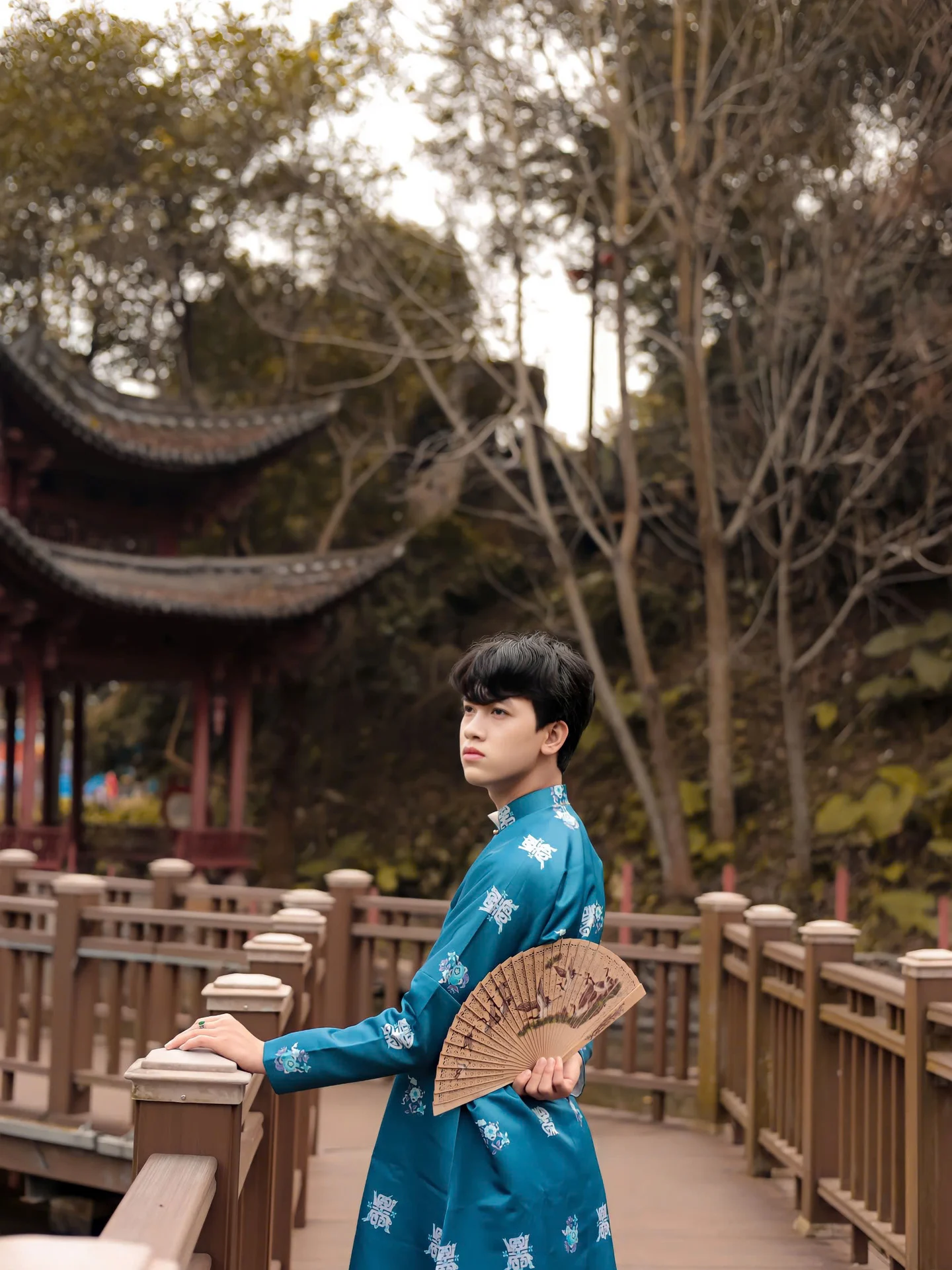 Áo dài ngũ thân Trường thọ