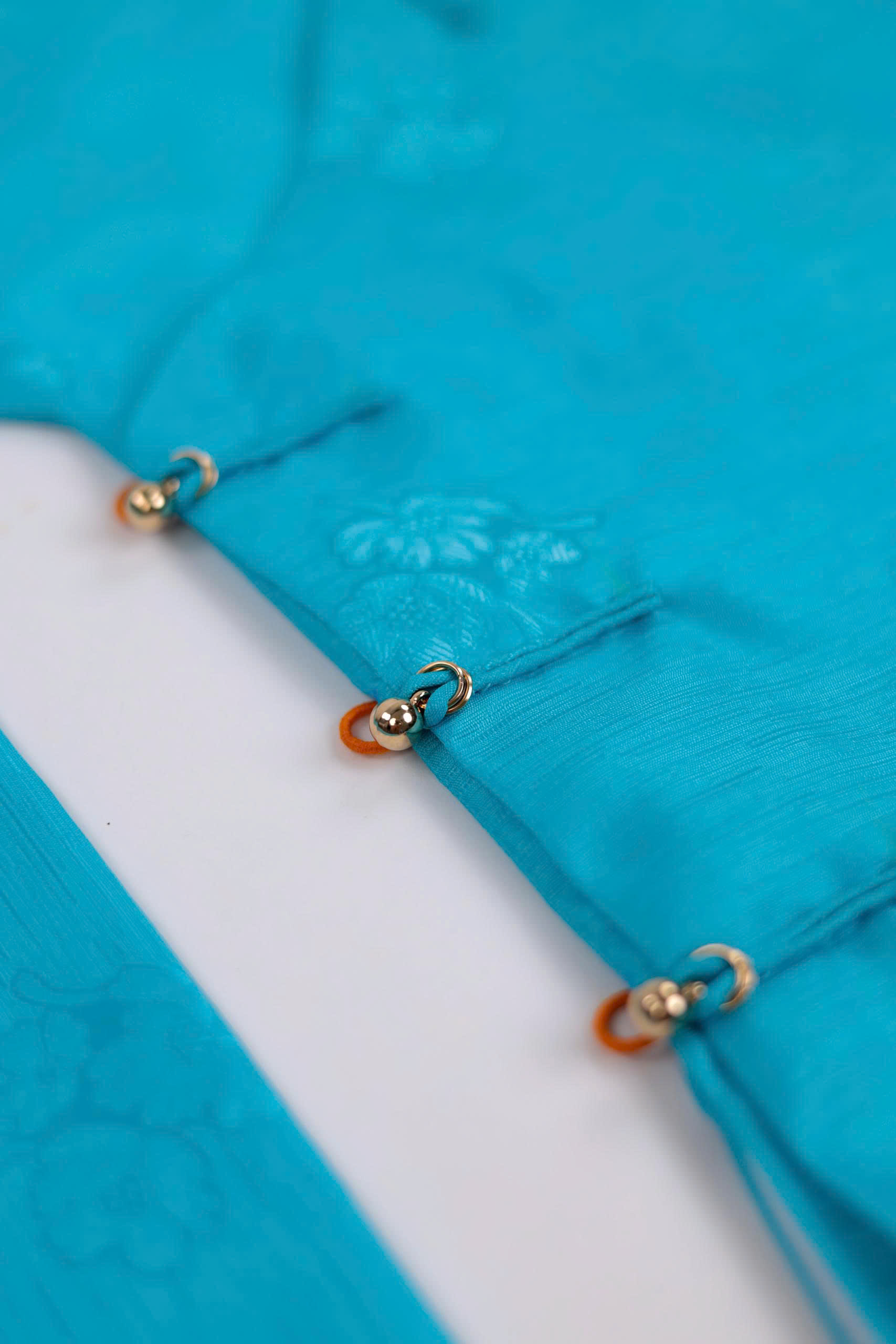 Áo dài Ngũ thân Lụa Hàn Quốc