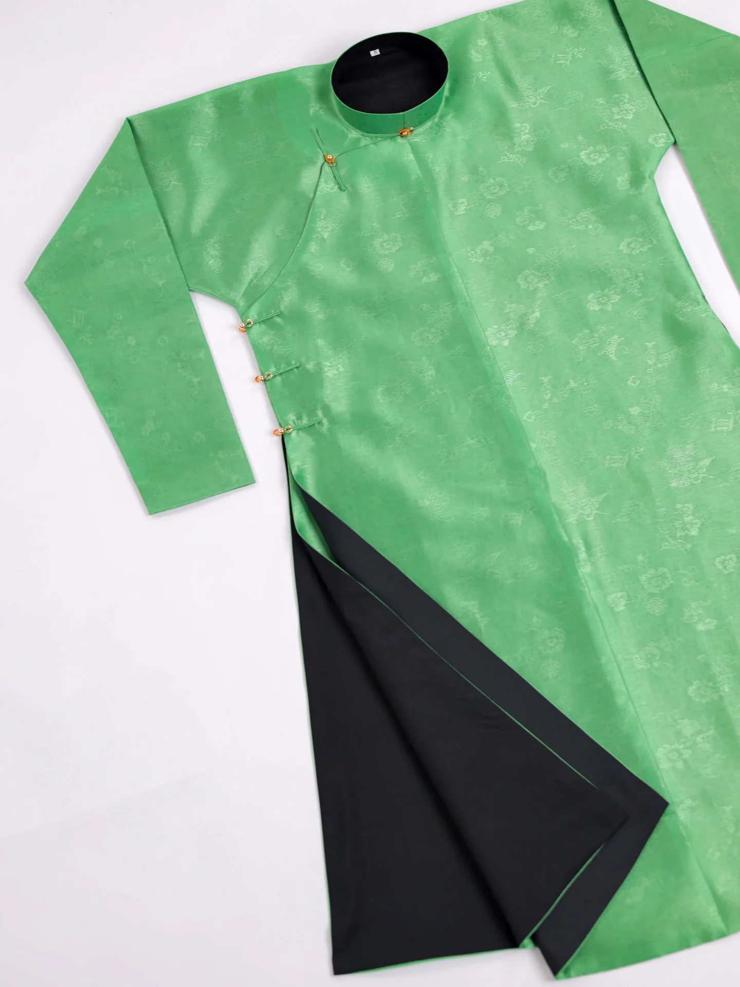 Áo dài ngũ thân Sa Hàn Quốc