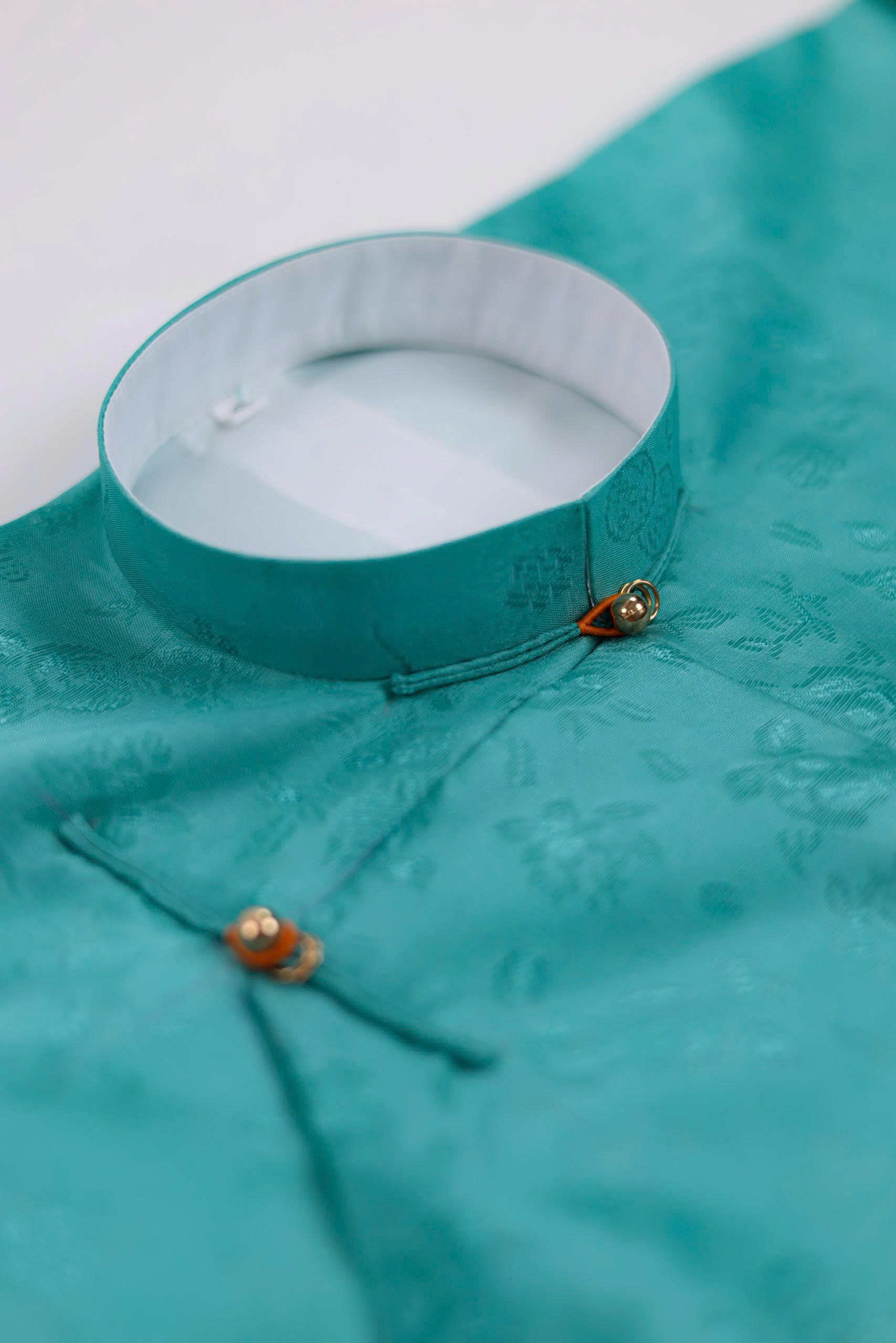 Áo dài Ngũ thân Sa Hàn Quốc