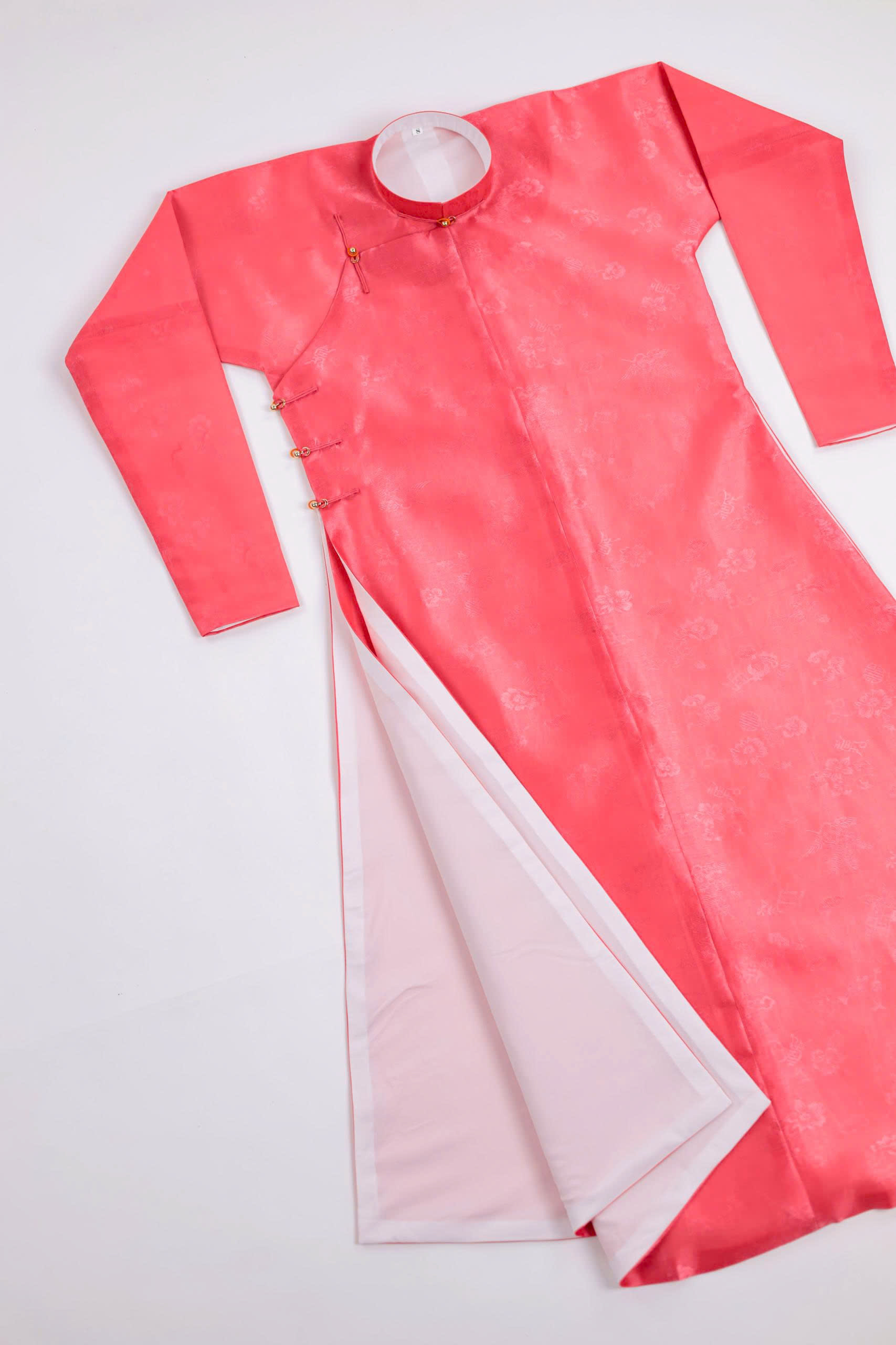 Áo dài Ngũ thân Sa Hàn Quốc