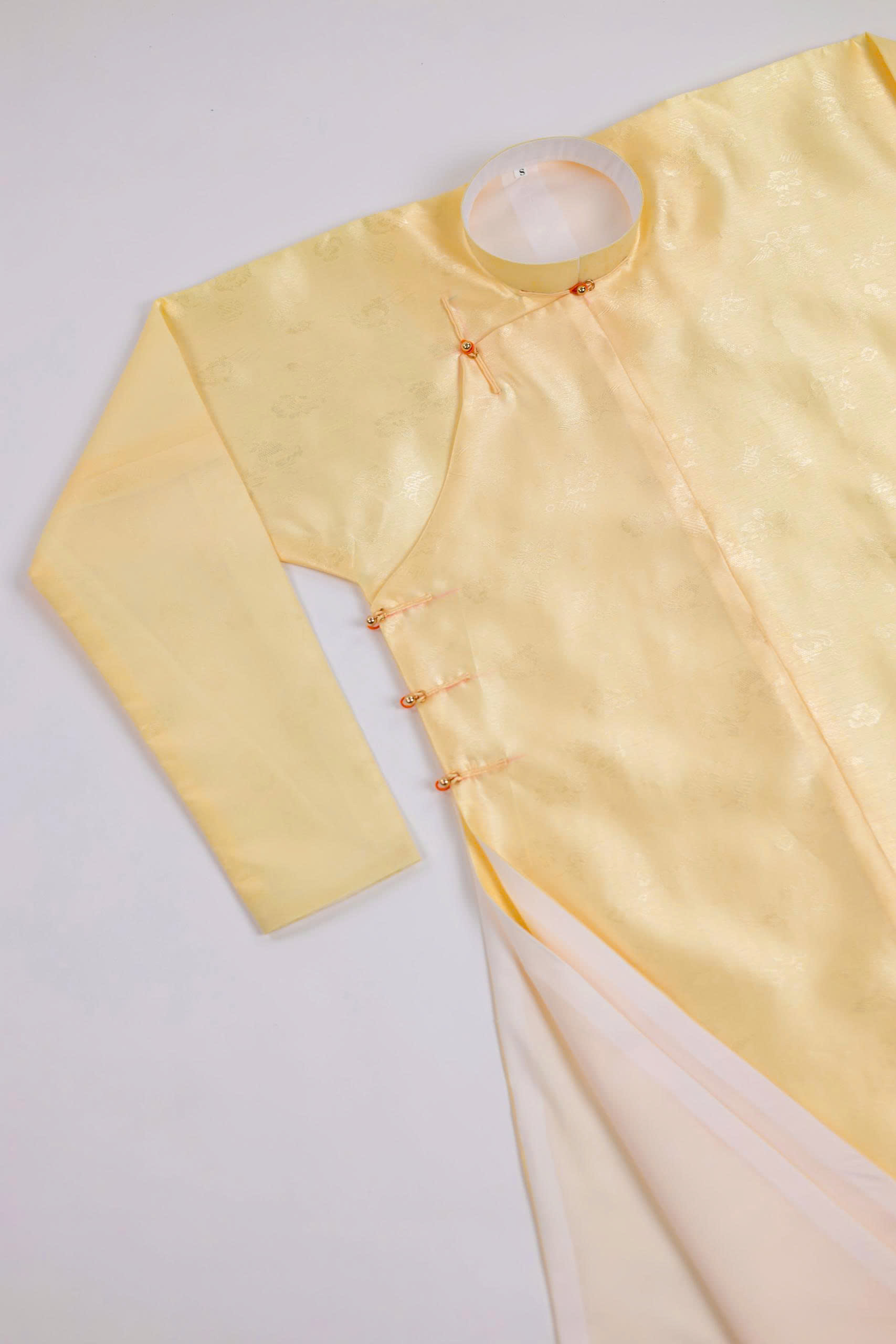 Áo dài Ngũ thân Sa Hàn Quốc