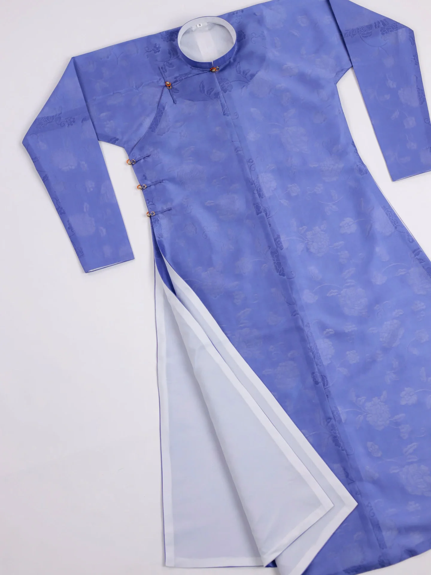 Áo dài ngũ thân Sa Hàn Quốc