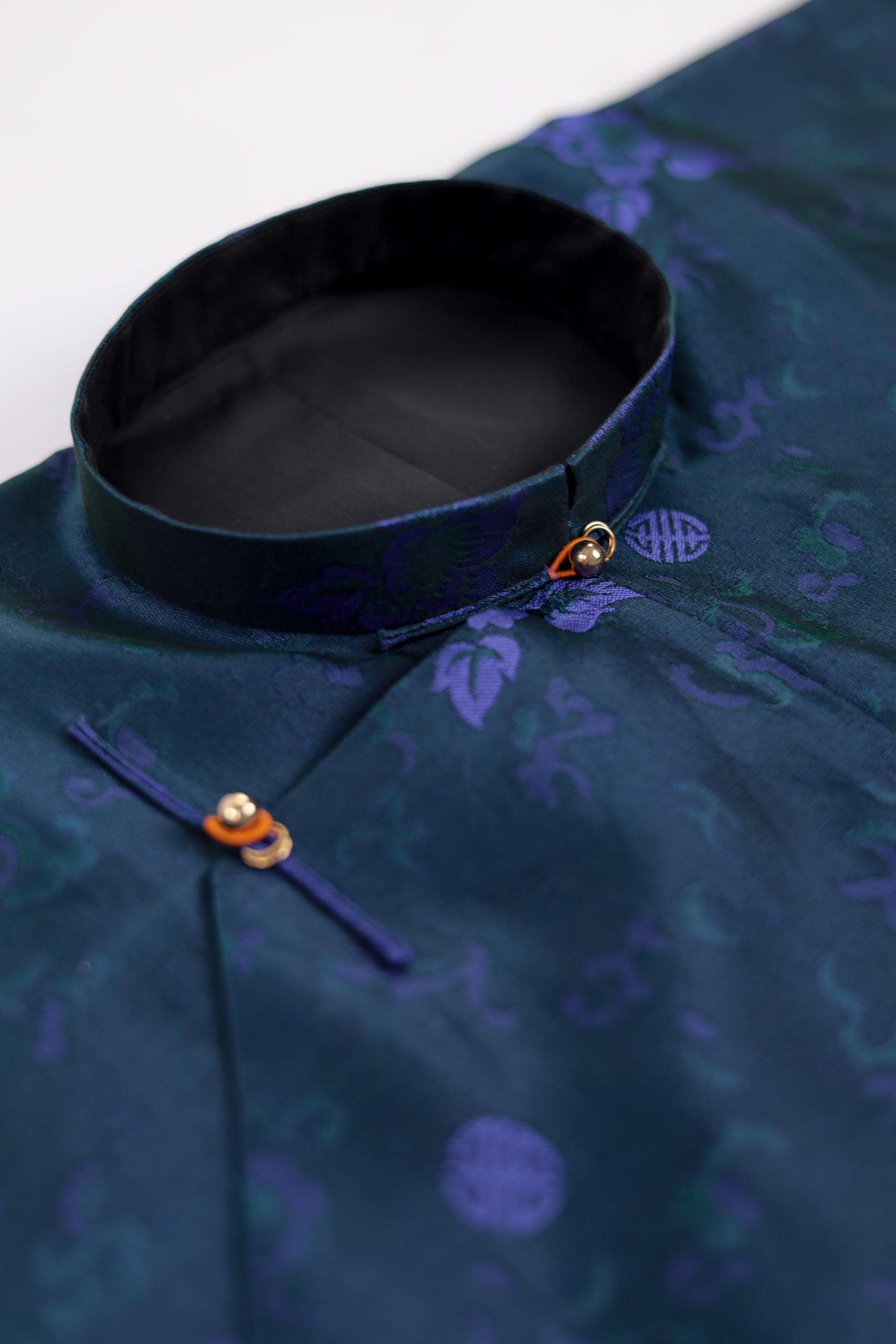 Áo dài Ngũ thân Sa Hàn Quốc