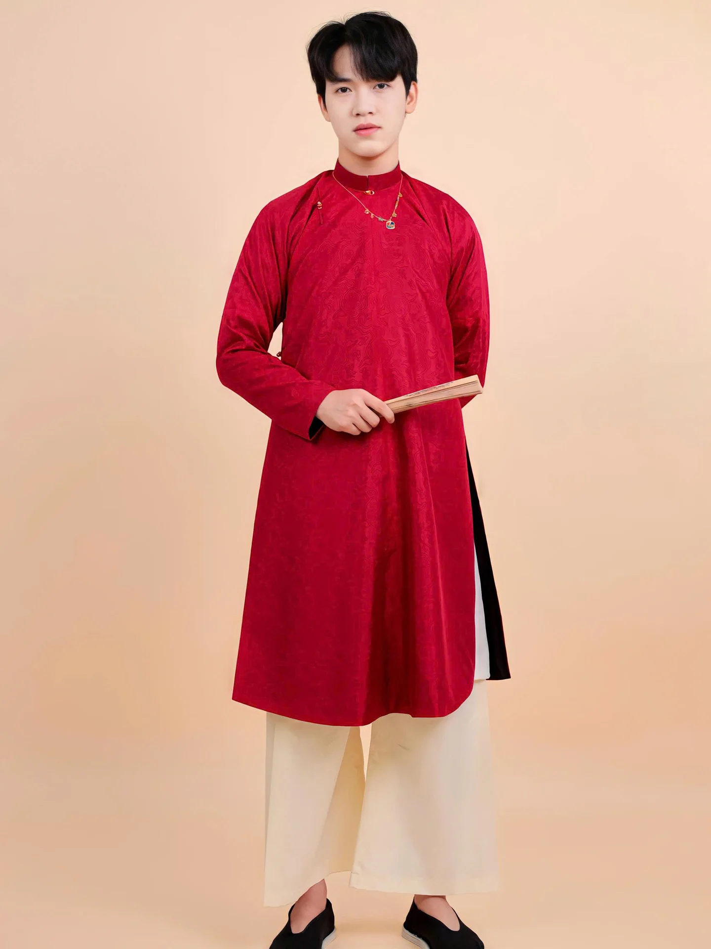 Áo dài ngũ thân Vân Mây