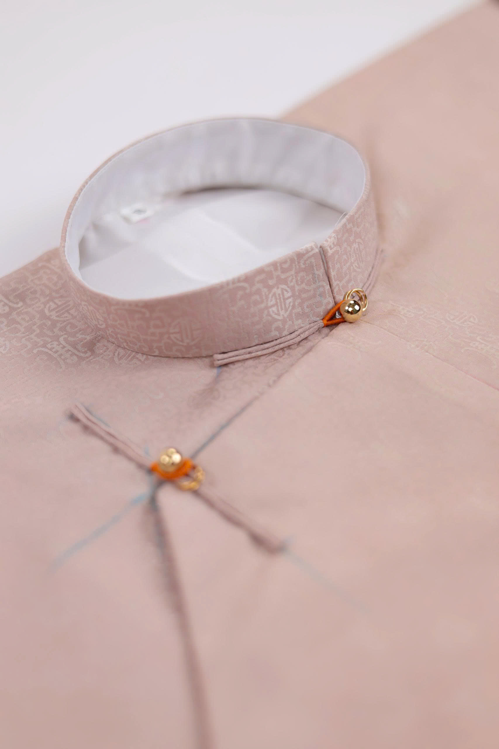 Áo dài Ngũ thân Lụa Hàn Quốc