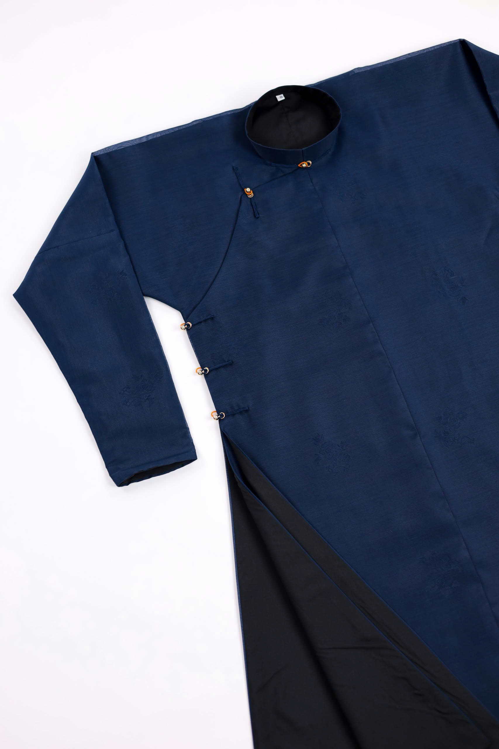 Áo dài Ngũ thân Sa Hàn Quốc