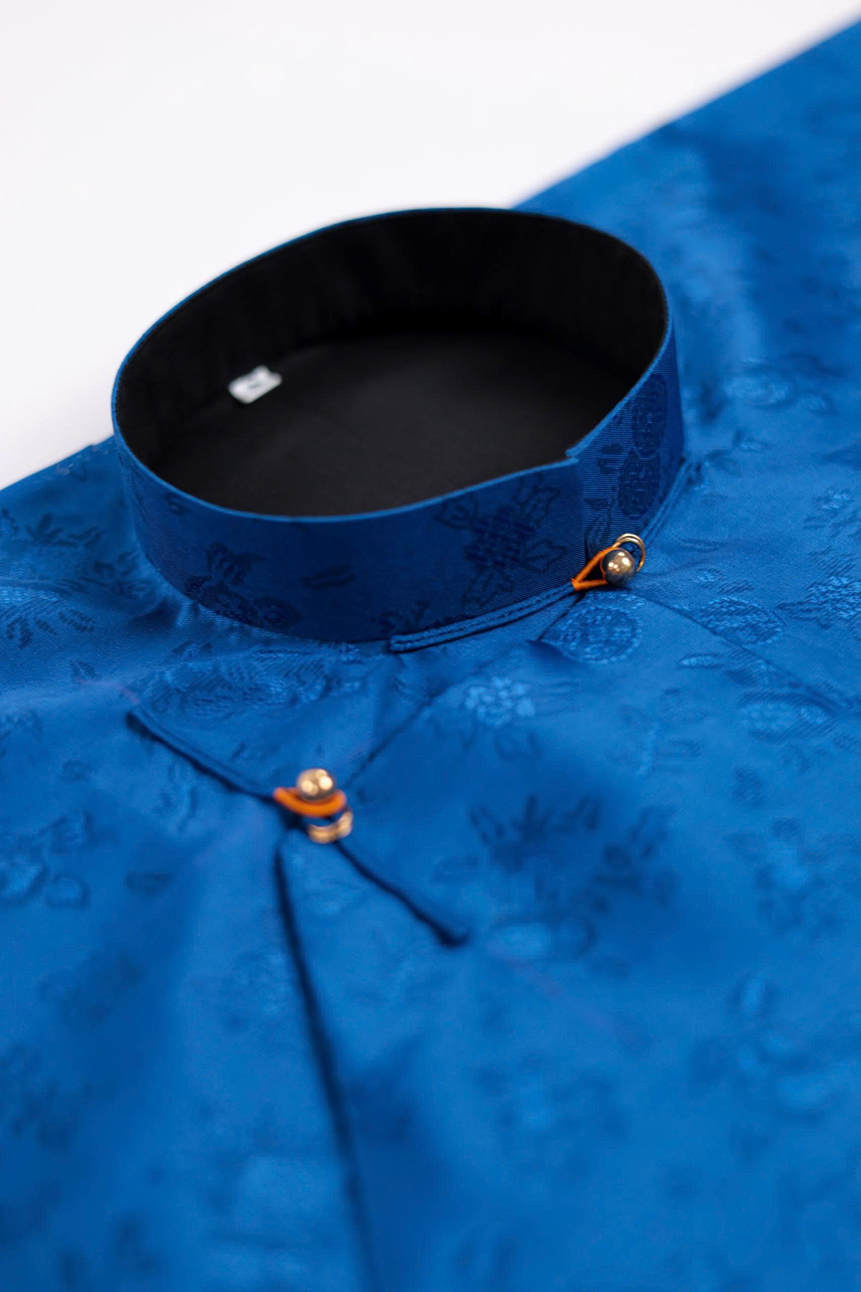 Áo dài Ngũ thân Sa Hàn Quốc