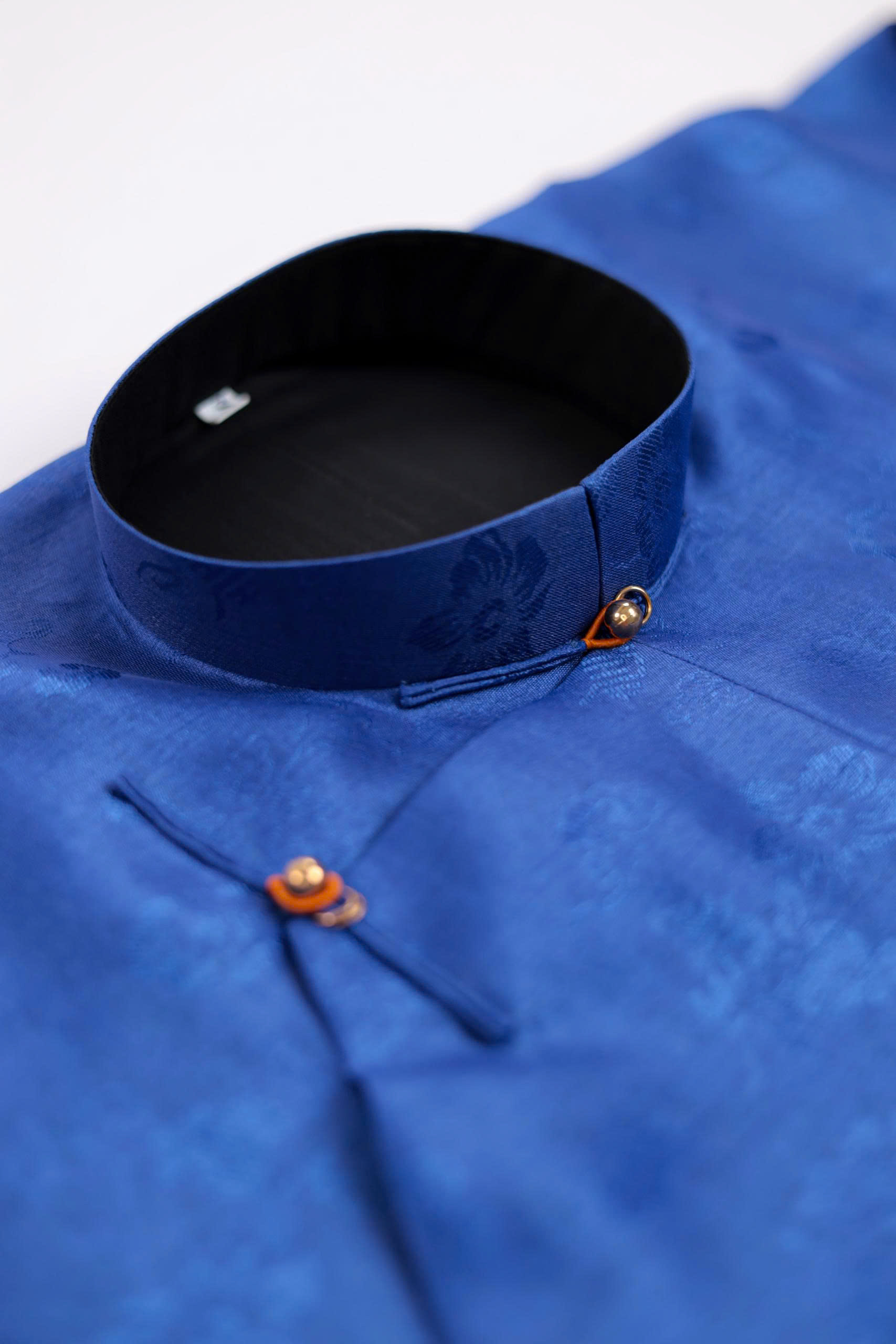 Áo dài Ngũ thân Sa Hàn Quốc