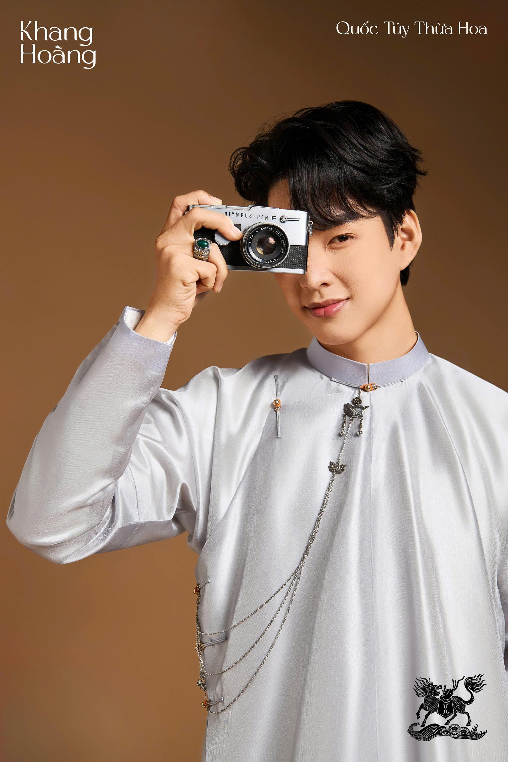 Áo dài Ngũ Thân Sa Cát - Nam (SC_09)