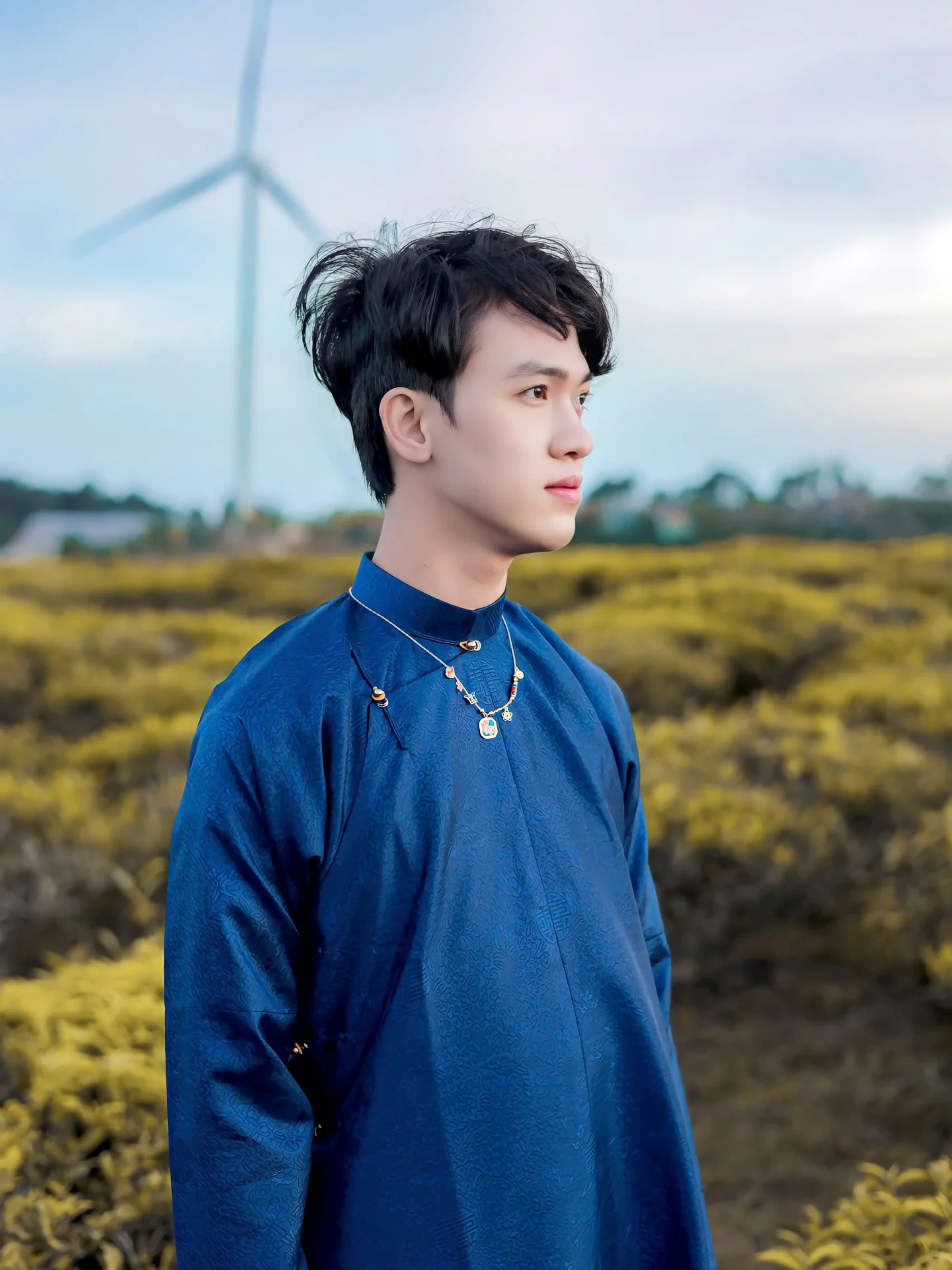 Áo dài ngũ thân Gapsa