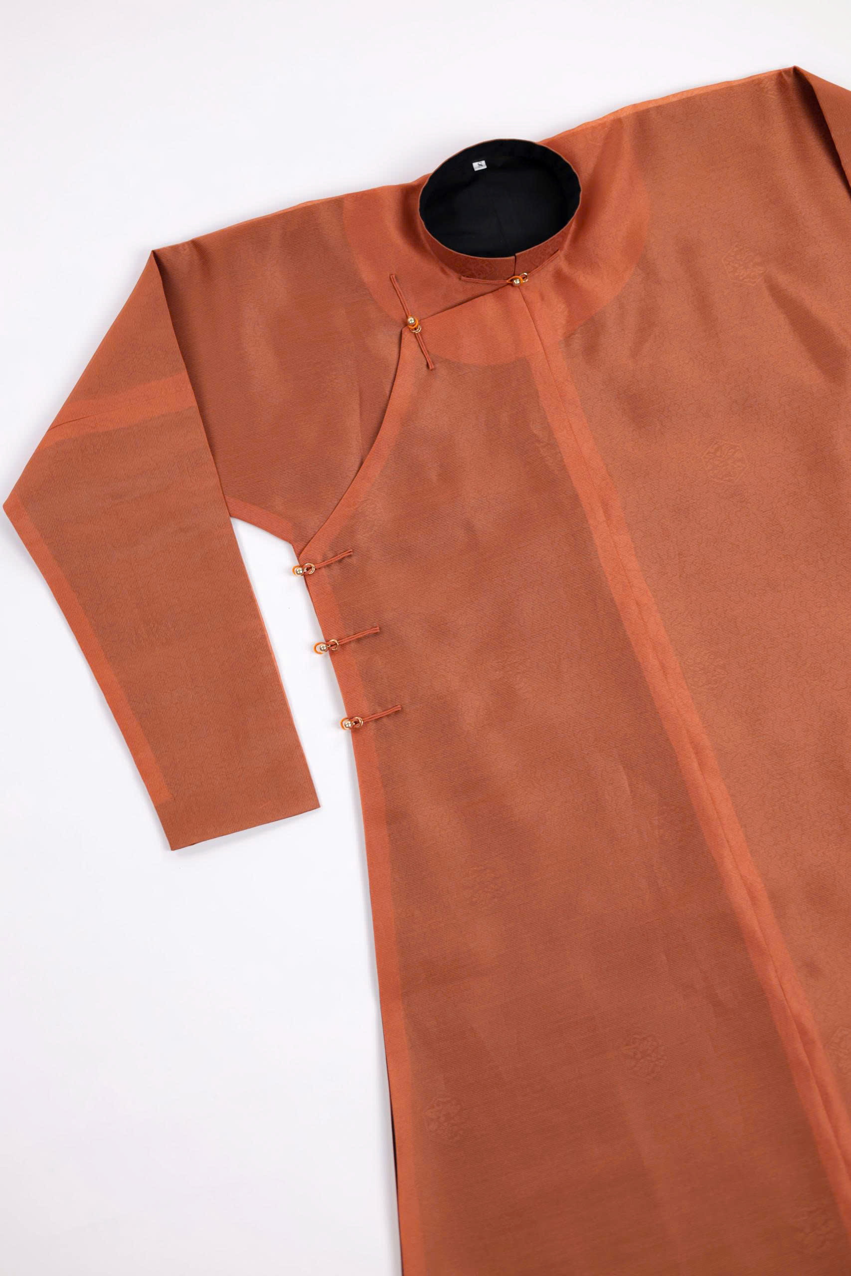 Áo dài Ngũ thân Sa Hàn Quốc