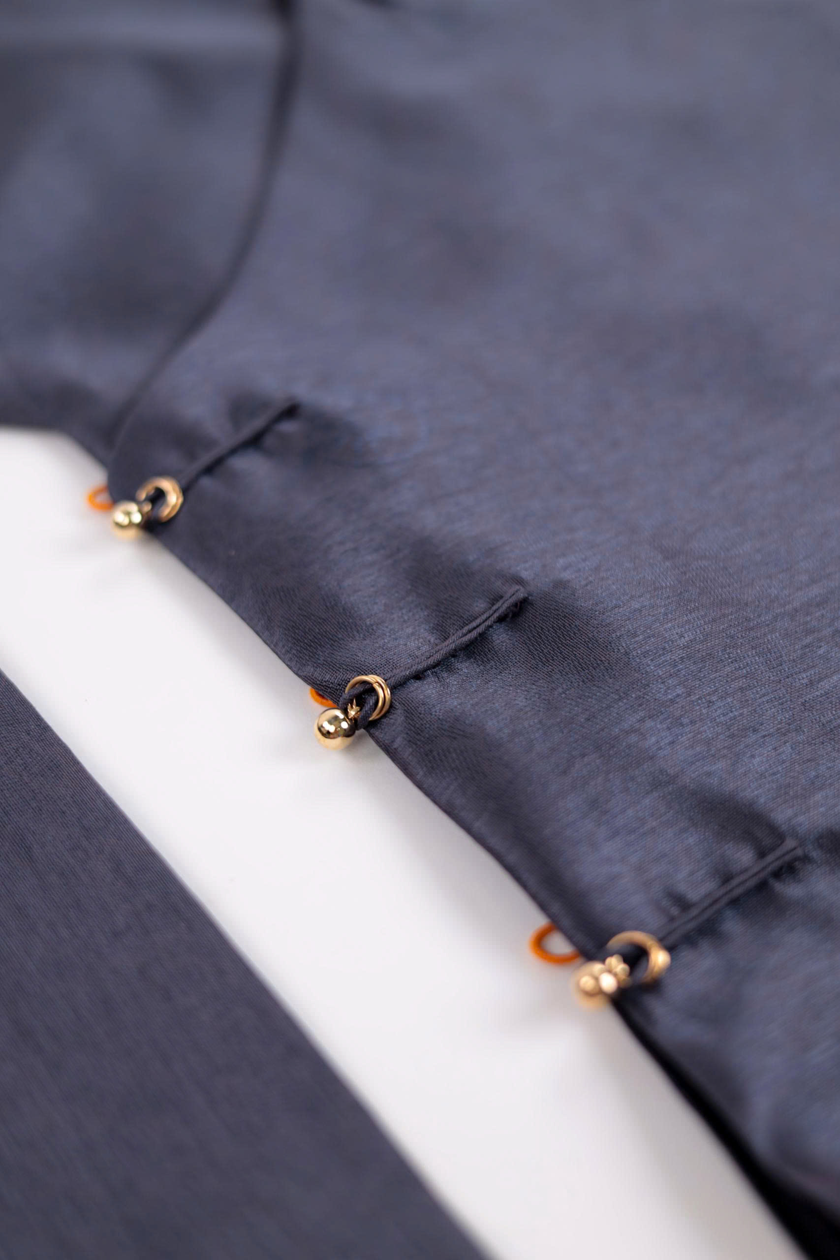 Áo dài Ngũ thân Sa Hàn Quốc